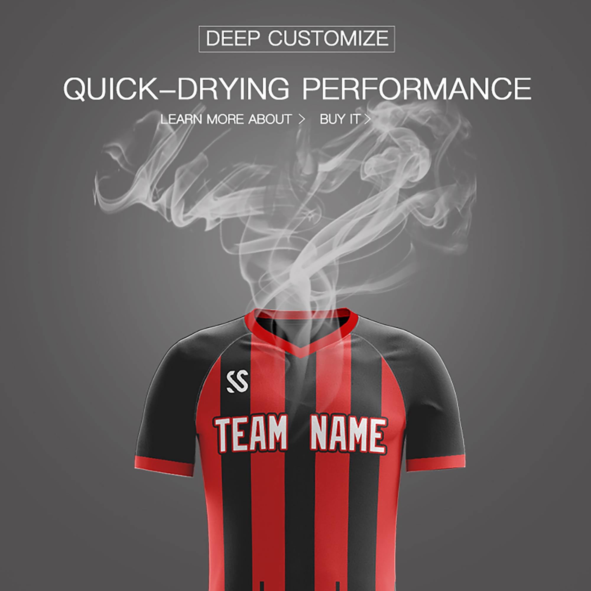 Benutzerdefinierter Druck Outdoor-Trainingsanzug Fußball-Sets Jersey