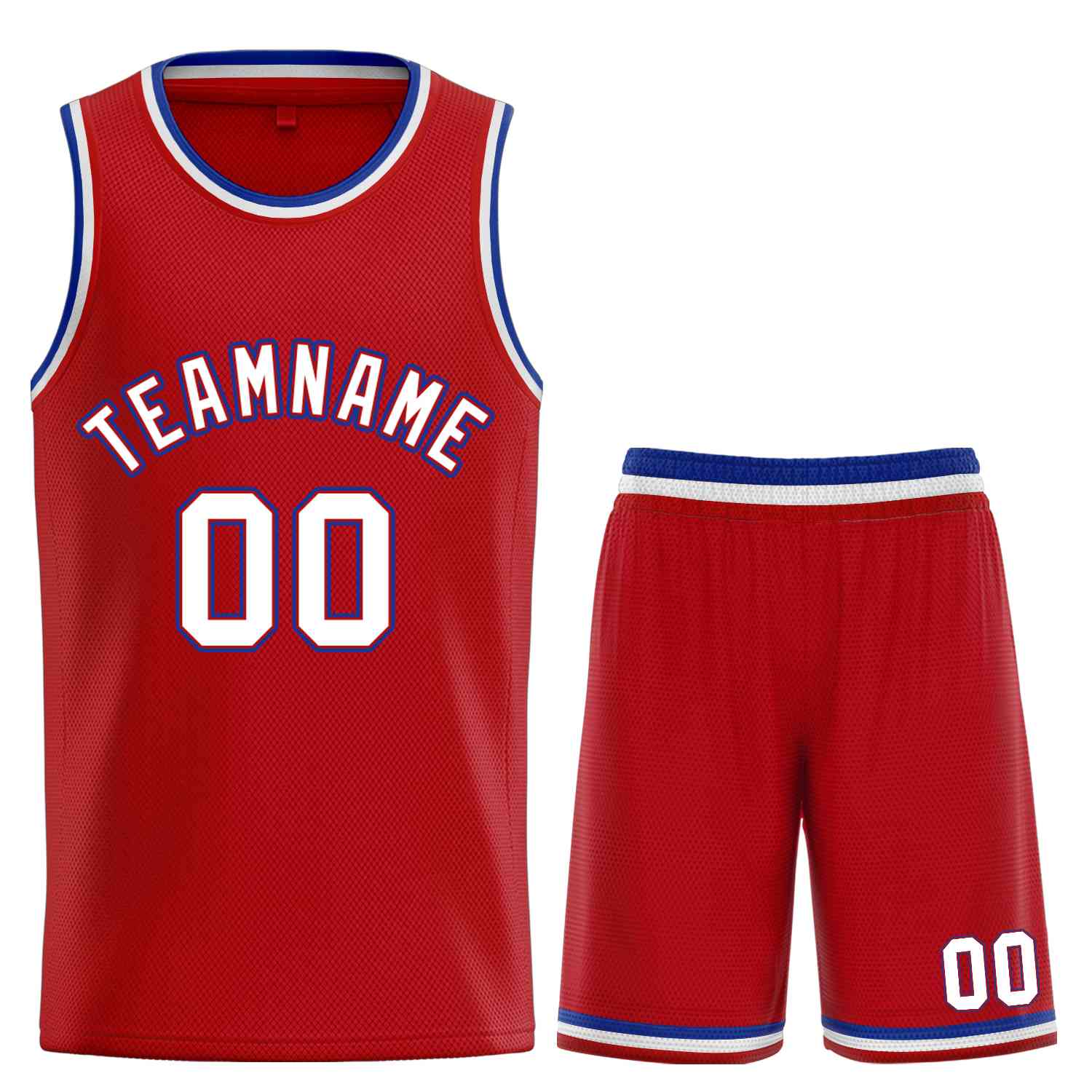 Custom Classic Sets gebogenes Basketballtrikot