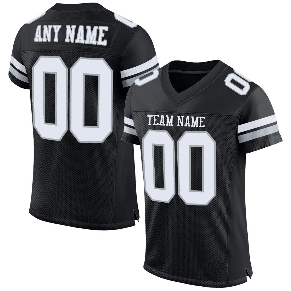 Maßgeschneidertes authentisches Mesh-Fußballtrikot im klassischen Stil