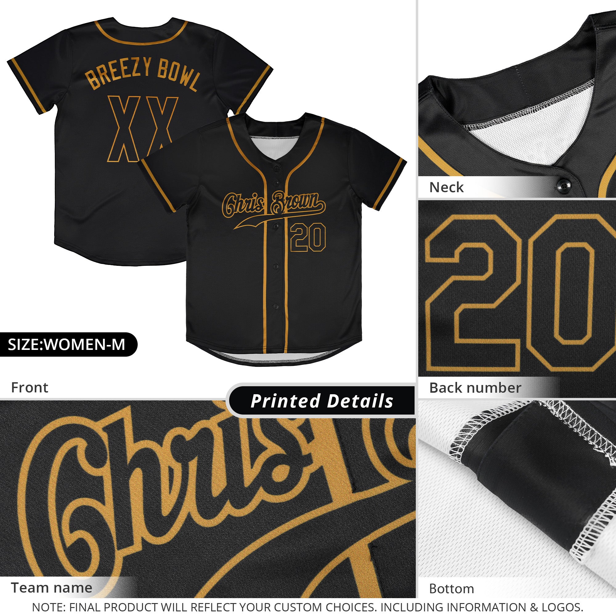 Benutzerdefiniertes, authentisches Baseball-Trikot im klassischen Stil