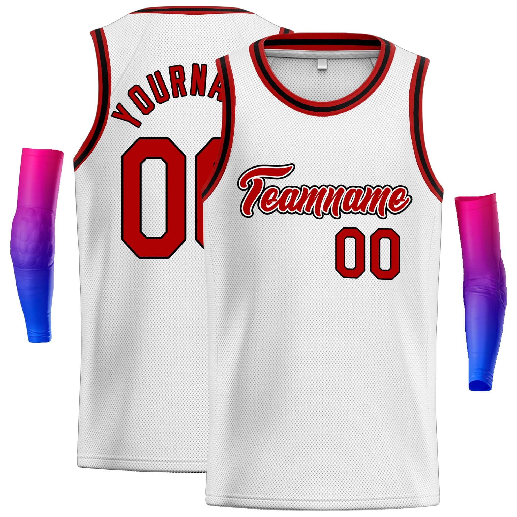 Custom Classic Tops Herren-Freizeit-Basketballtrikot