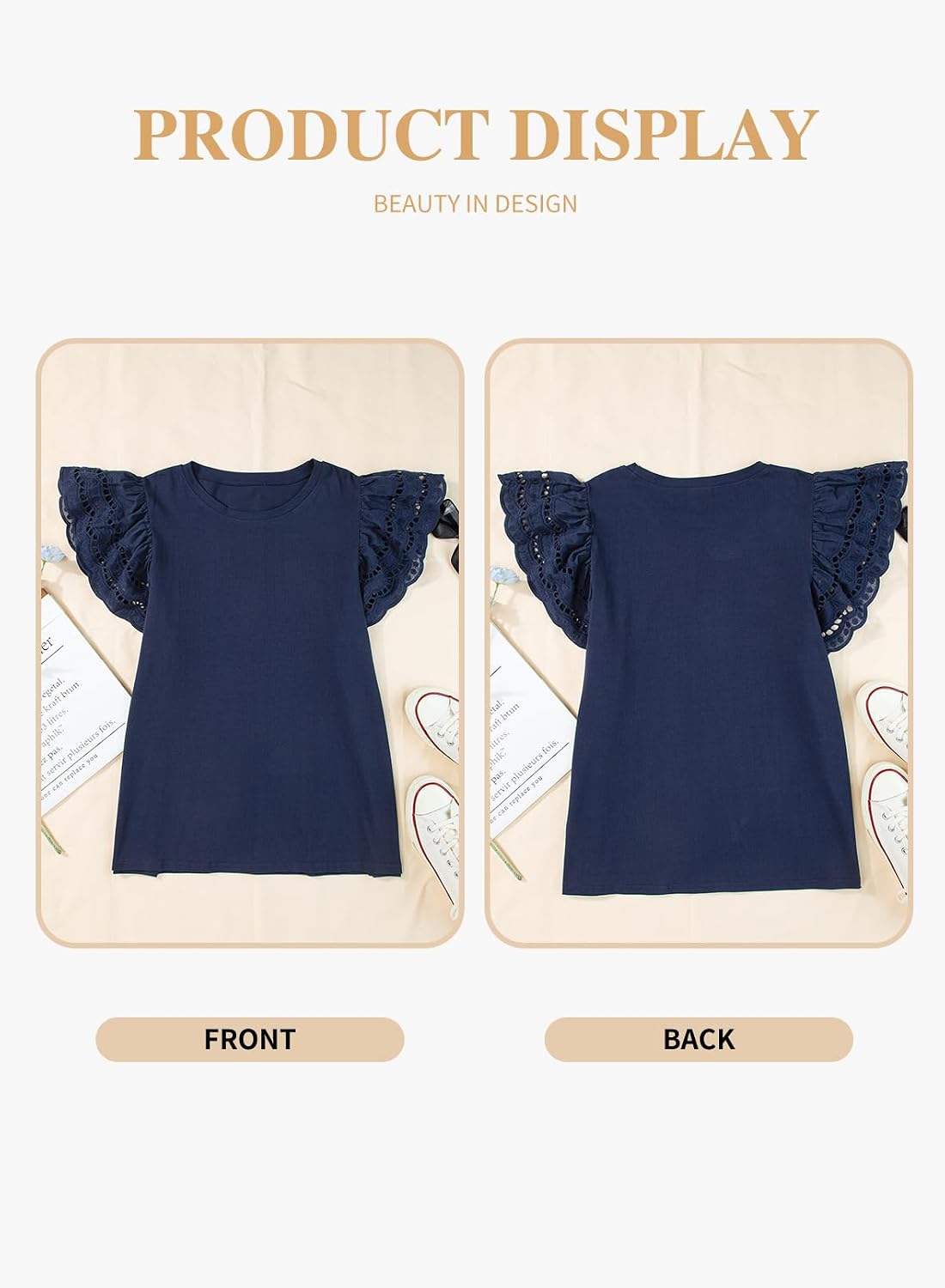 Womens Plus Size Tops Short Sleeve Round Neck Hollow Out Casual Tunic Tees Shirts(1X-5X)