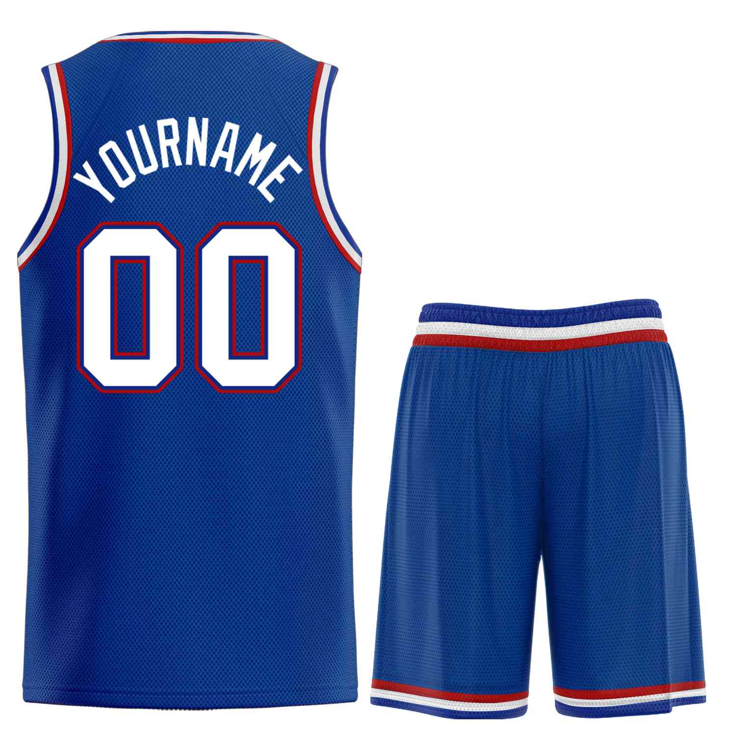 Custom Classic Sets gebogenes Basketballtrikot