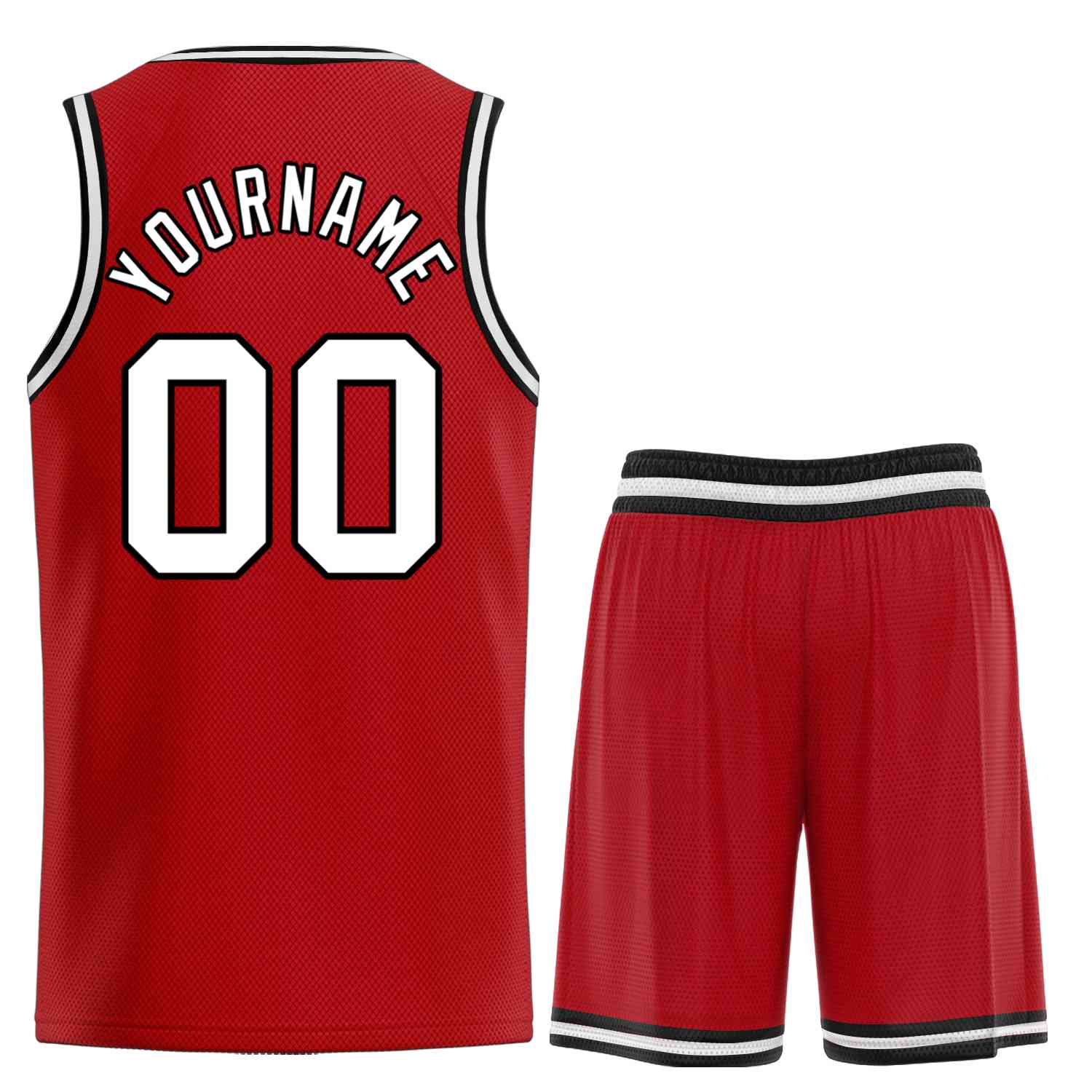 Custom Classic Sets gebogenes Basketballtrikot