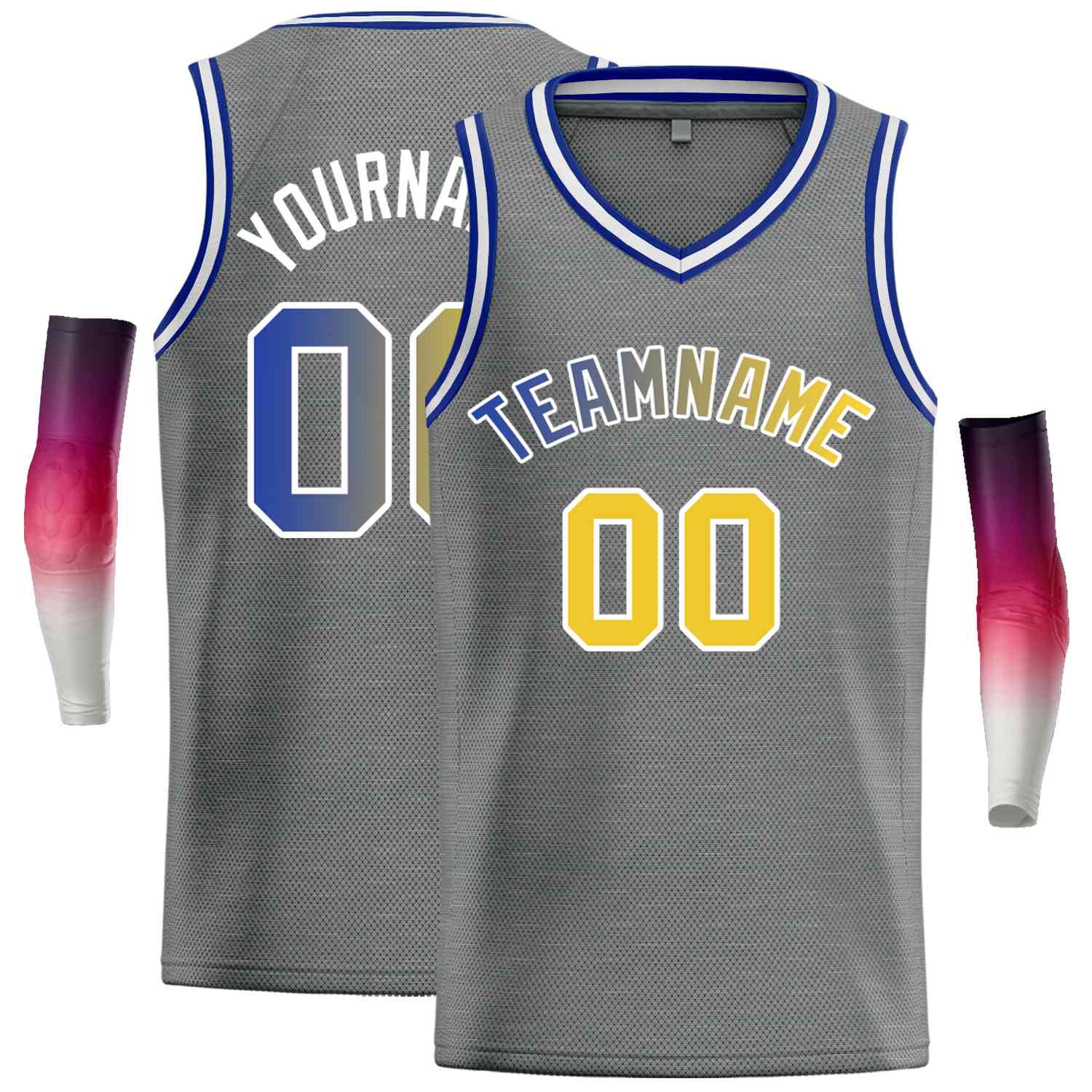 Custom Classic Tops Herren-Freizeit-Basketballtrikot