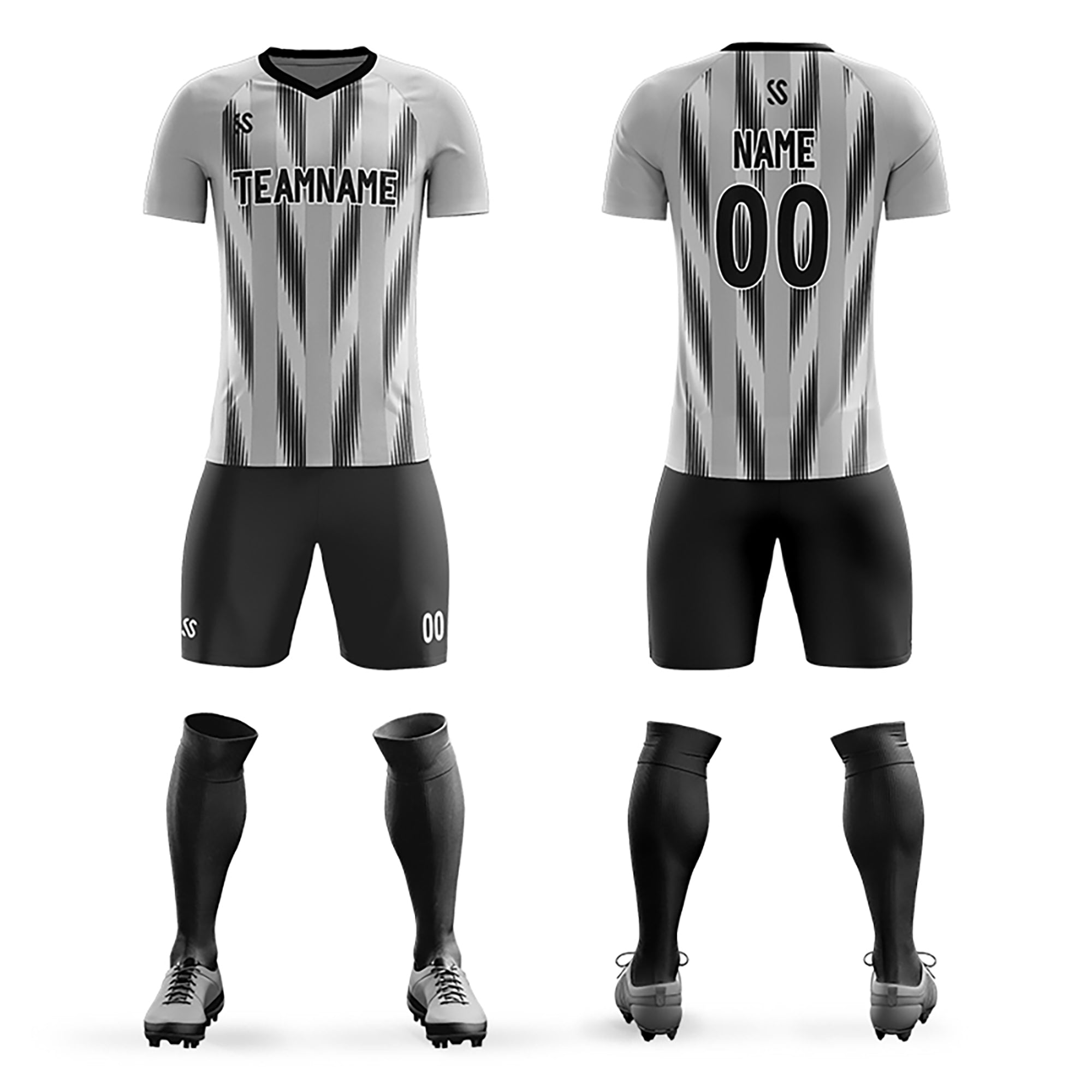 Atmungsaktives Outdoor-Fußballtrikot mit individuellem Druck