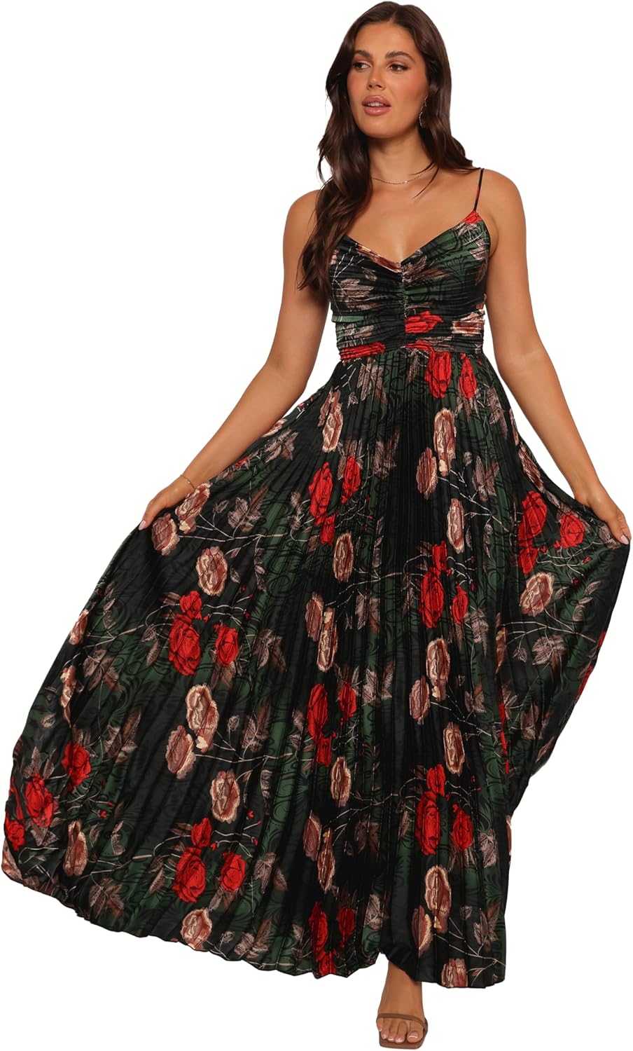 Women's Naira Pleated Maxi Dress