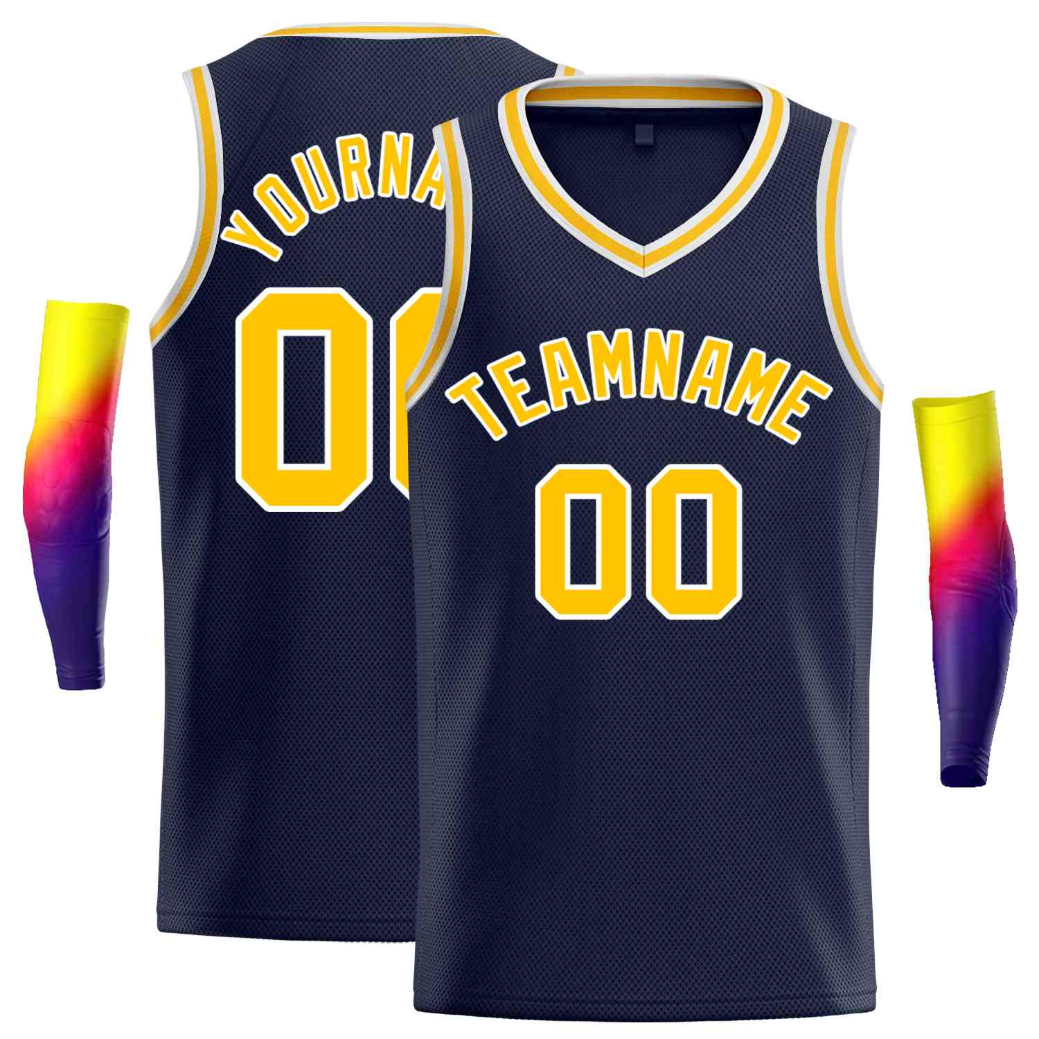 Custom Classic Tops Herren-Freizeit-Basketballtrikot