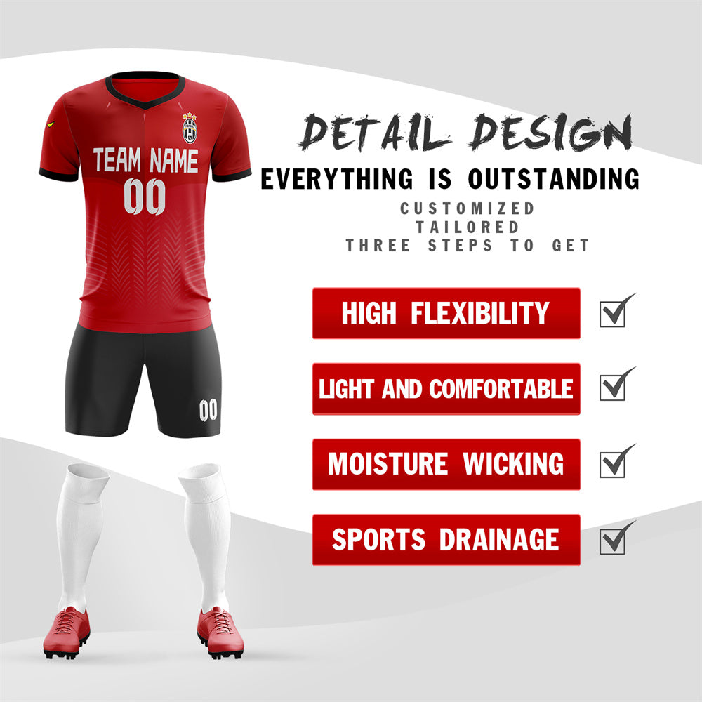 Maßgeschneiderte Trainingsuniform für Herren-Fußball-Sets