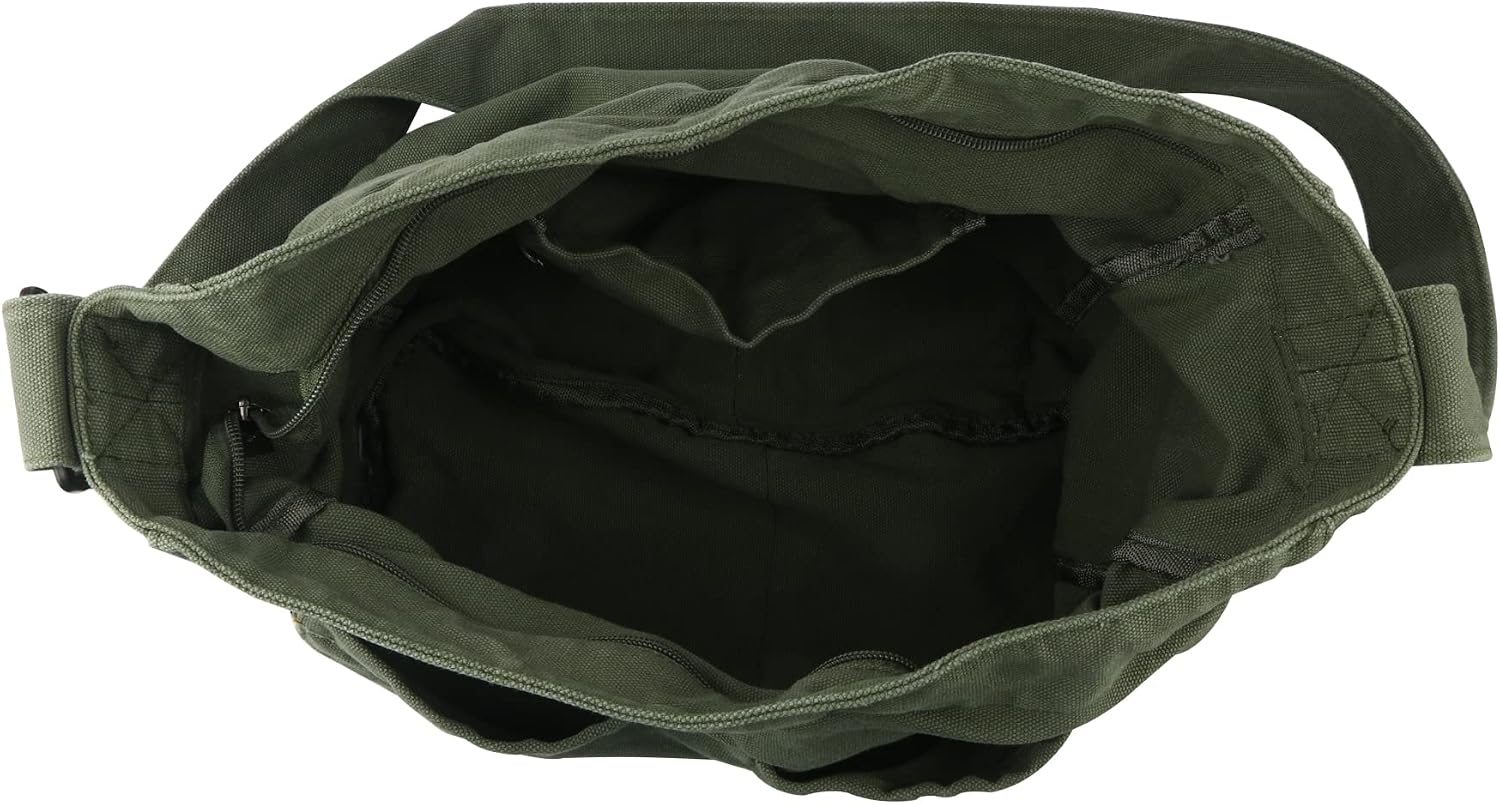 Women's Large Canvas Hobo Tote Bag Black Women's Large Canvas Hobo Tote Bag Black