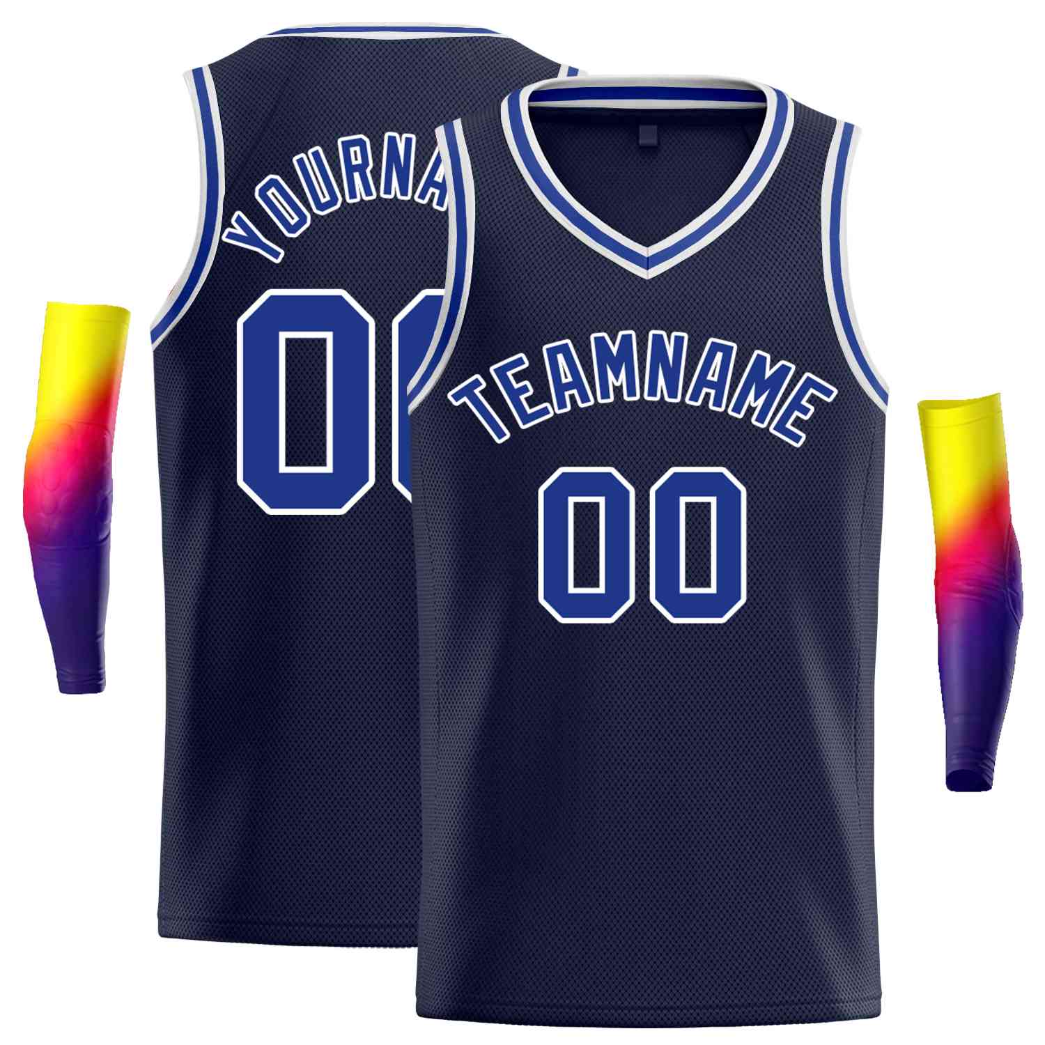 Custom Classic Tops Herren-Freizeit-Basketballtrikot