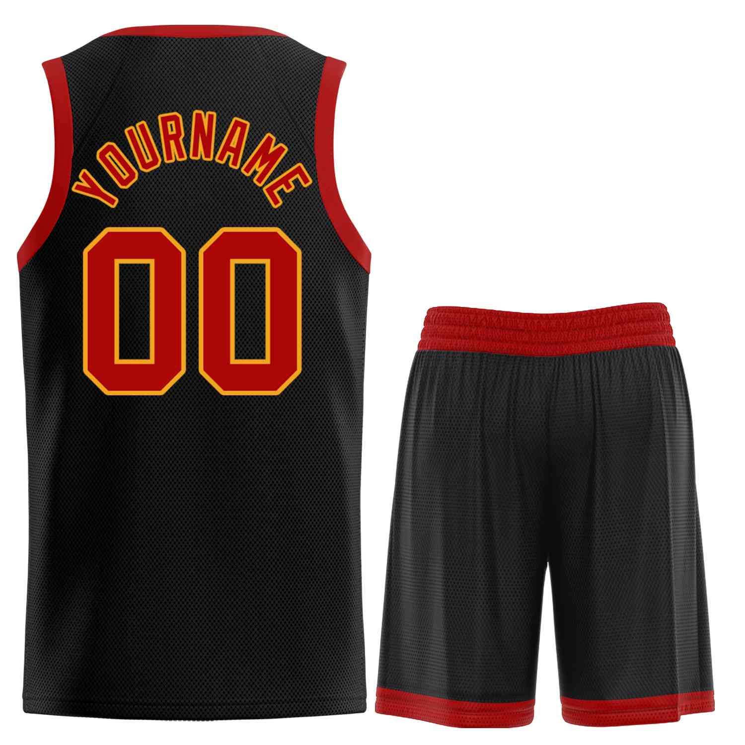Custom Classic Sets gebogenes Basketballtrikot