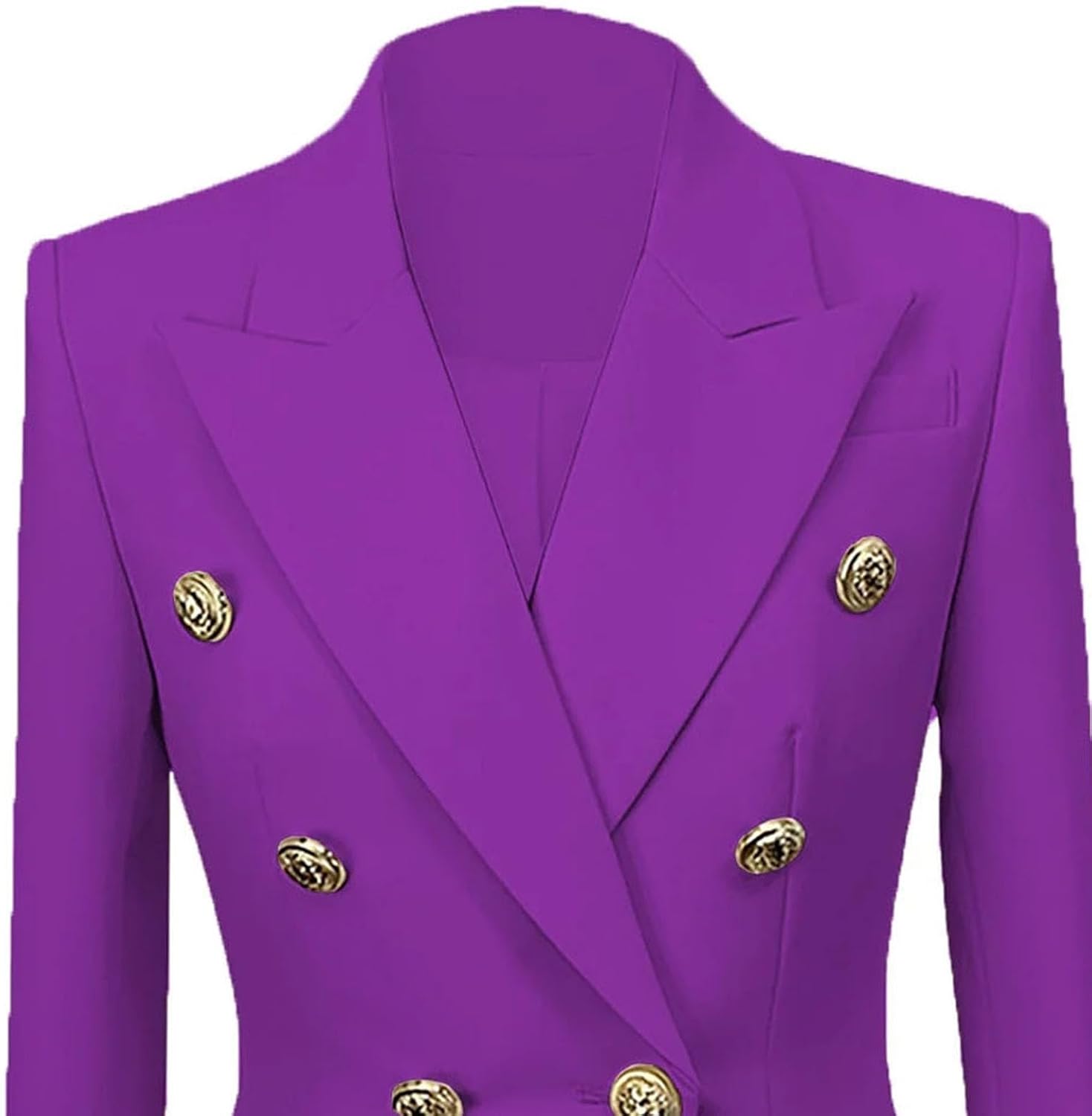 Women's Open Front Stretch Blazer White Women's Open Front Stretch Blazer White