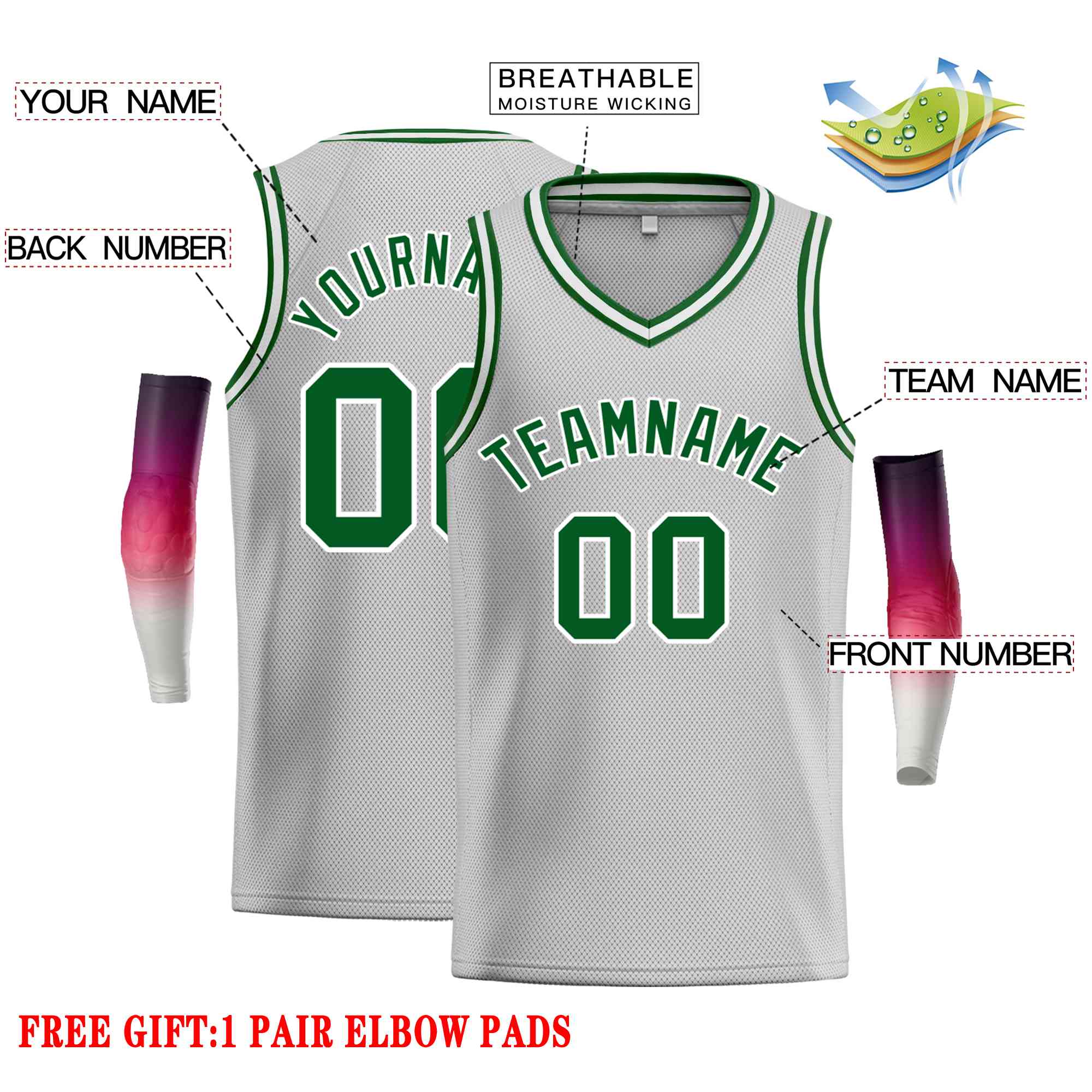 Custom Classic Tops Herren-Freizeit-Basketballtrikot