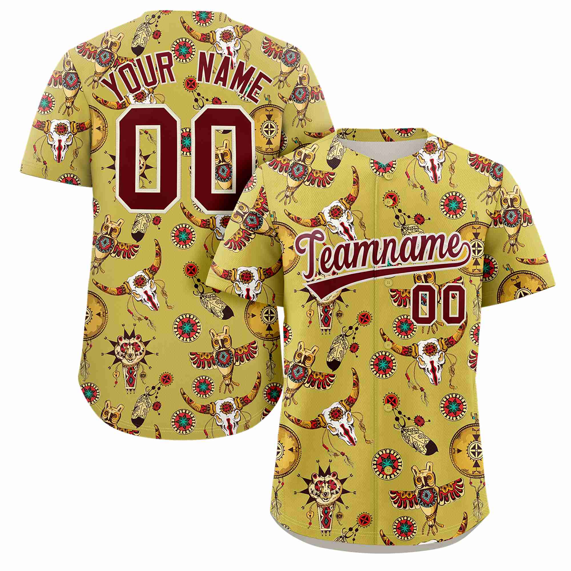 Benutzerdefiniertes 3D-Graffiti-Muster, personalisiertes Design, authentisches Baseball-Trikot