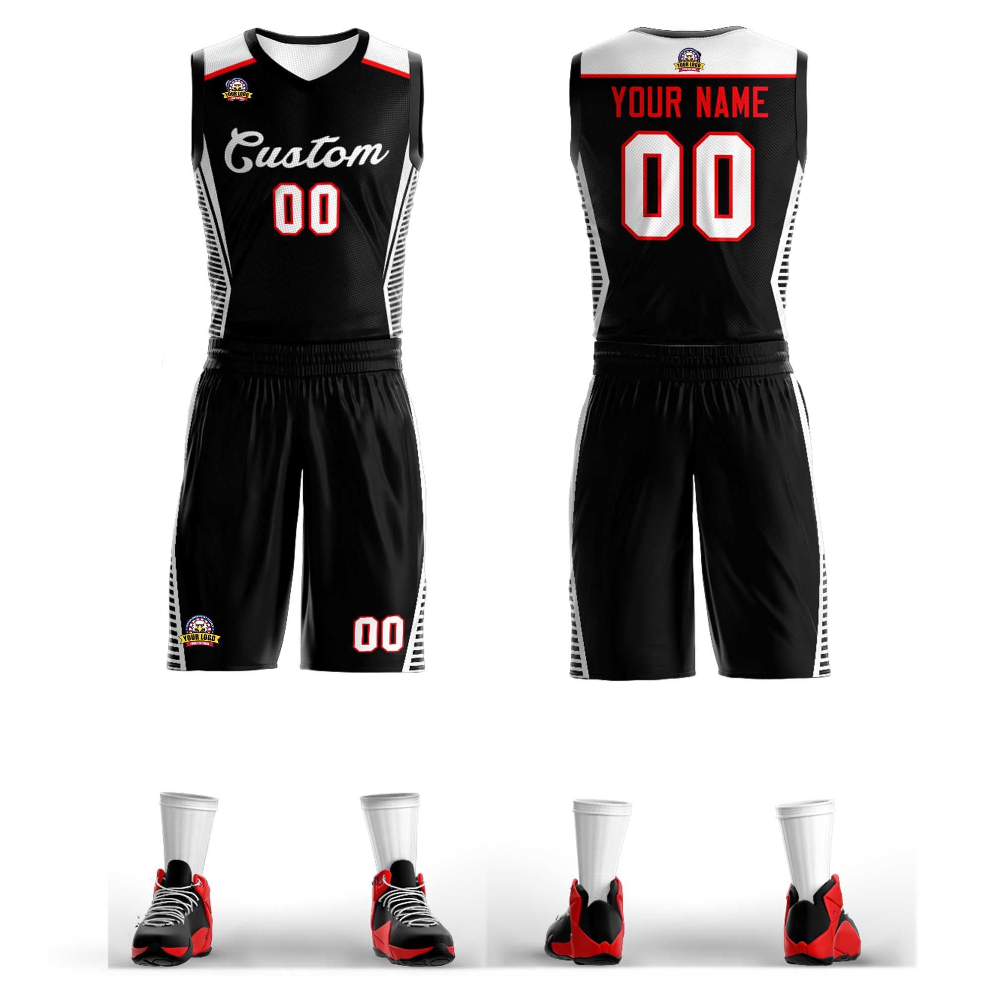 Custom Classic Sets Mesh-Basketballtrikot Custom Classic Sets Mesh-Basketballtrikot