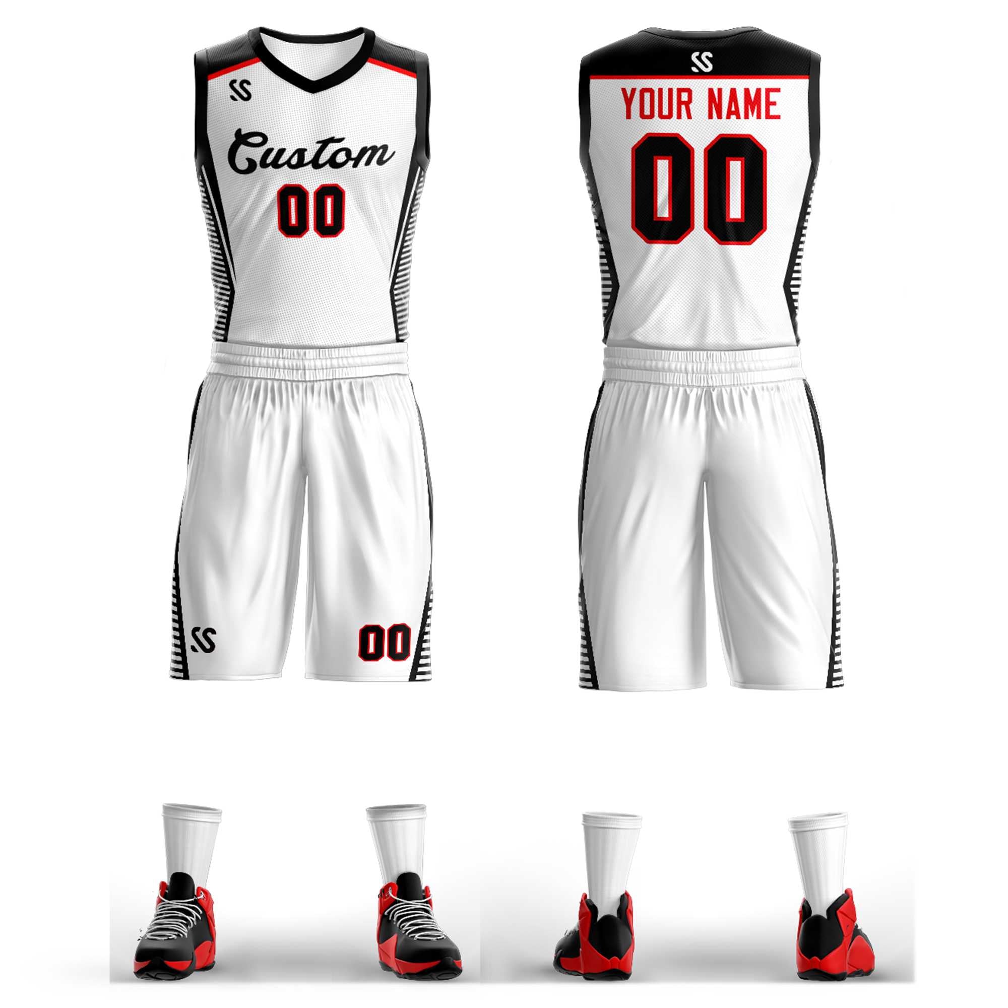Custom Classic Sets Mesh-Basketballtrikot Custom Classic Sets Mesh-Basketballtrikot