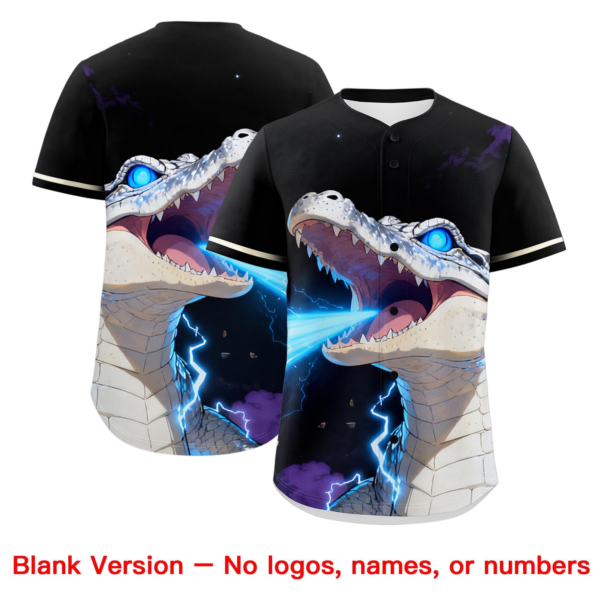 Benutzerdefinierte Tierserien-Personalisierung Graffiti-Muster-Baseball-Trikot Benutzerdefinierte Tierserien-Personalisierung Graffiti-Muster-Baseball-Trikot
