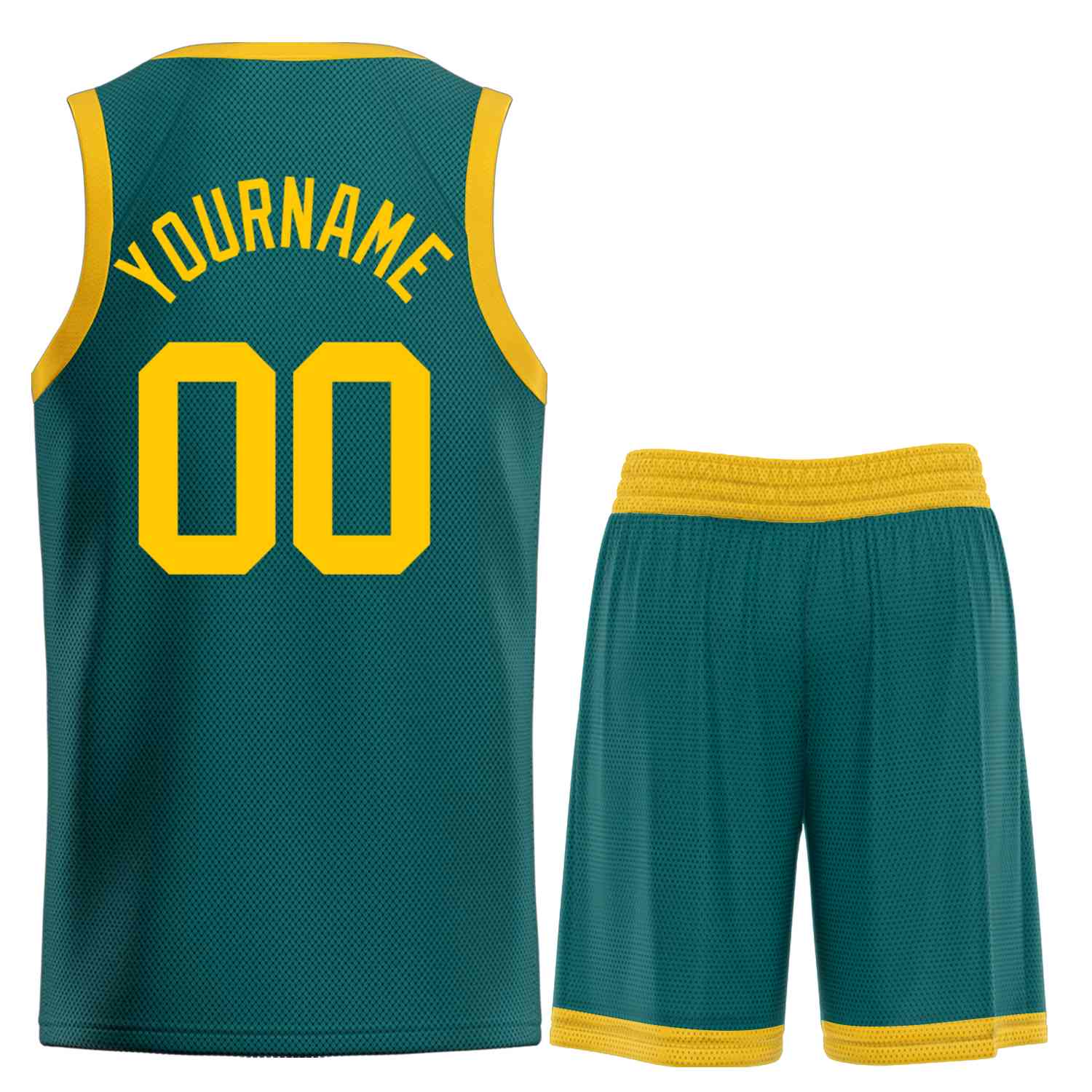 Benutzerdefinierte YellowBull Classic Sets gebogenes Basketballtrikot Benutzerdefinierte YellowBull Classic Sets gebogenes Basketballtrikot