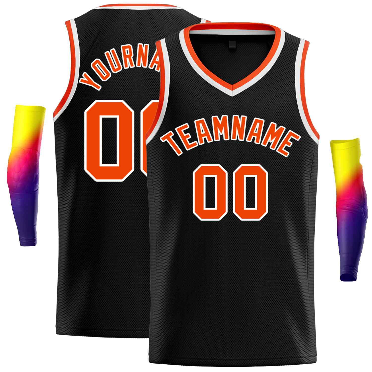 Custom Classic Tops Herren-Freizeit-Basketballtrikot