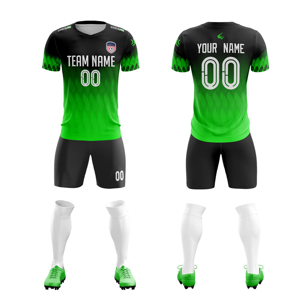 Benutzerdefinierte schnell trocknende Trainingsuniform-Fußball-Sets-Trikot