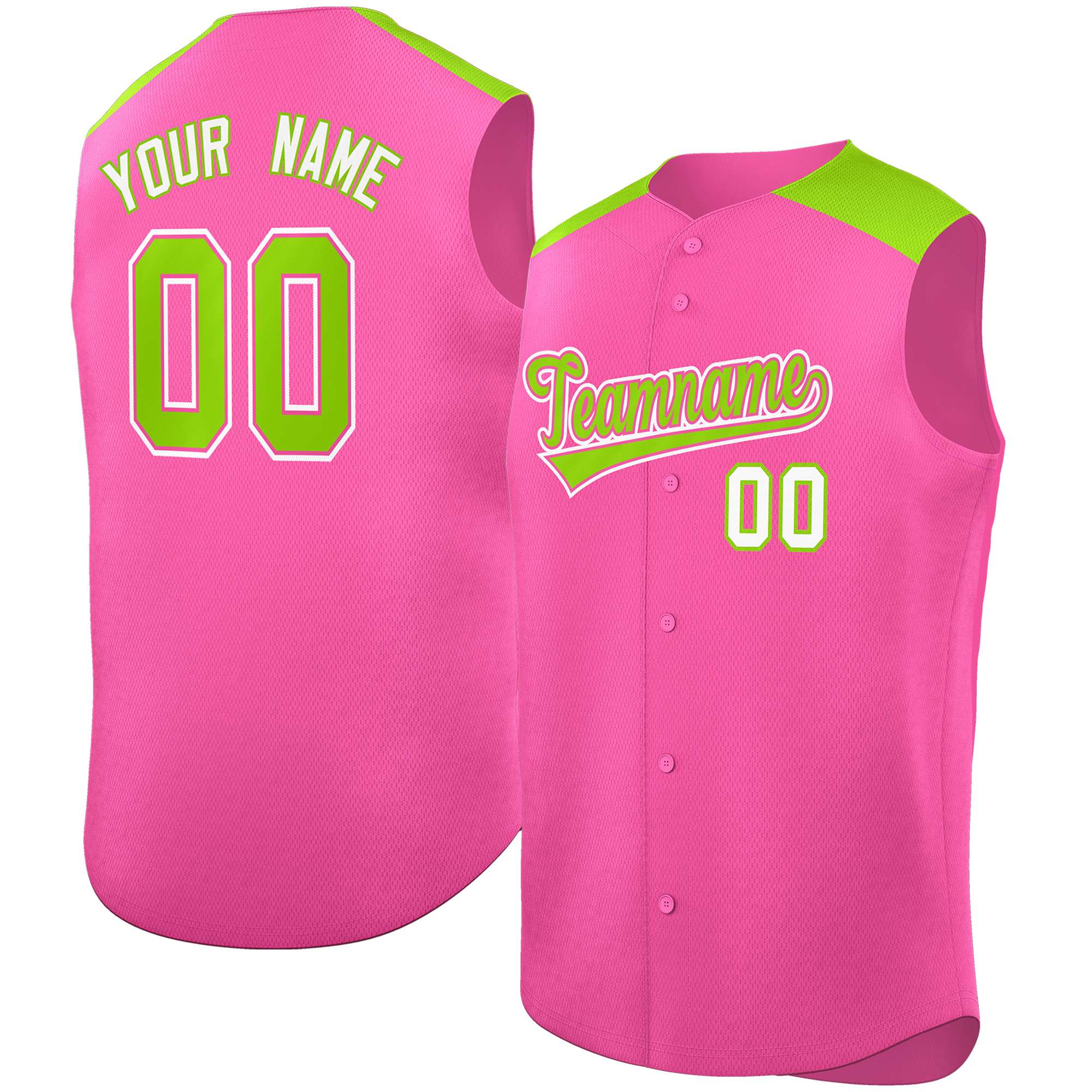 Benutzerdefinierte personalisierte klassische authentische ärmellose Baseball-Trikot