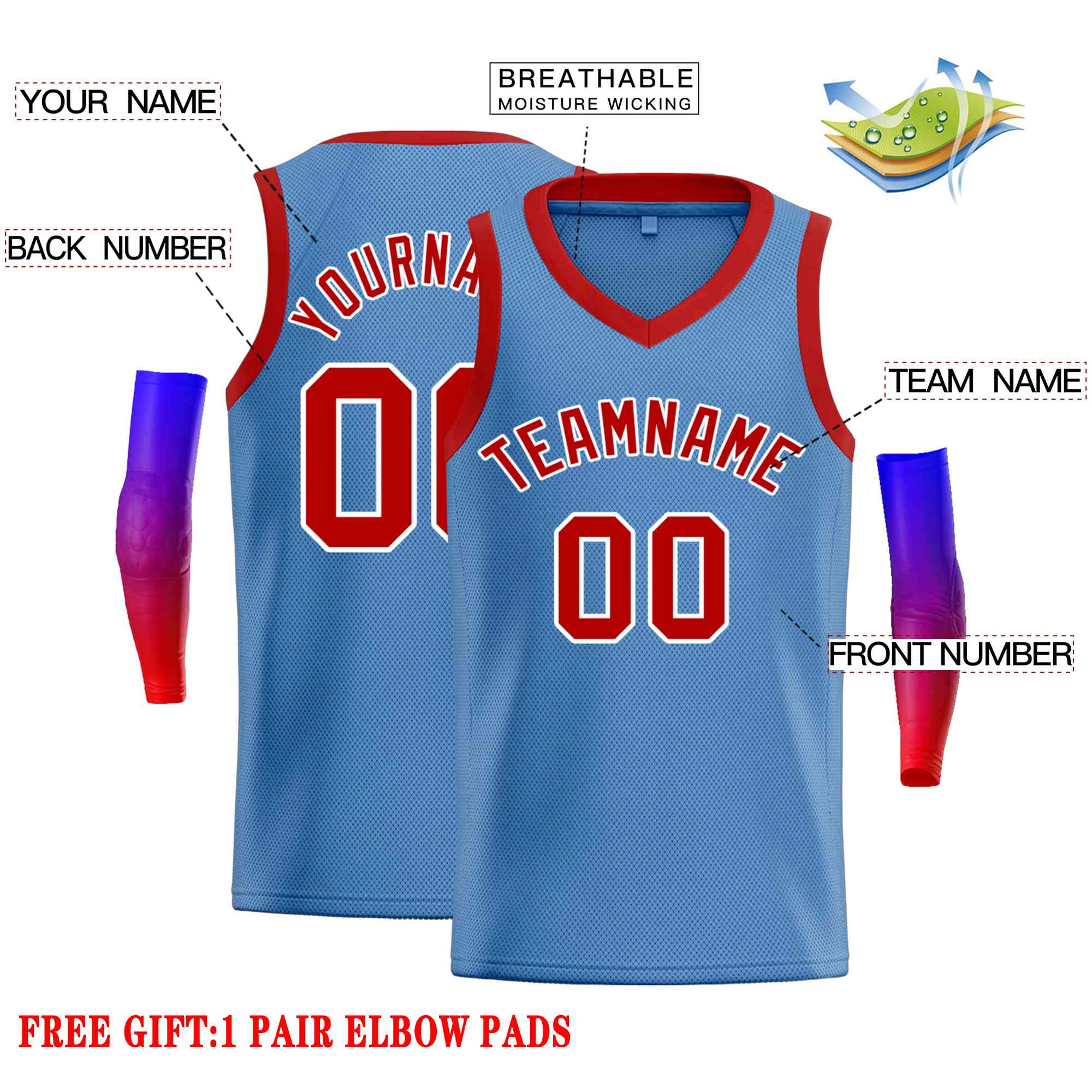 Custom Classic Tops Herren-Freizeit-Basketballtrikot