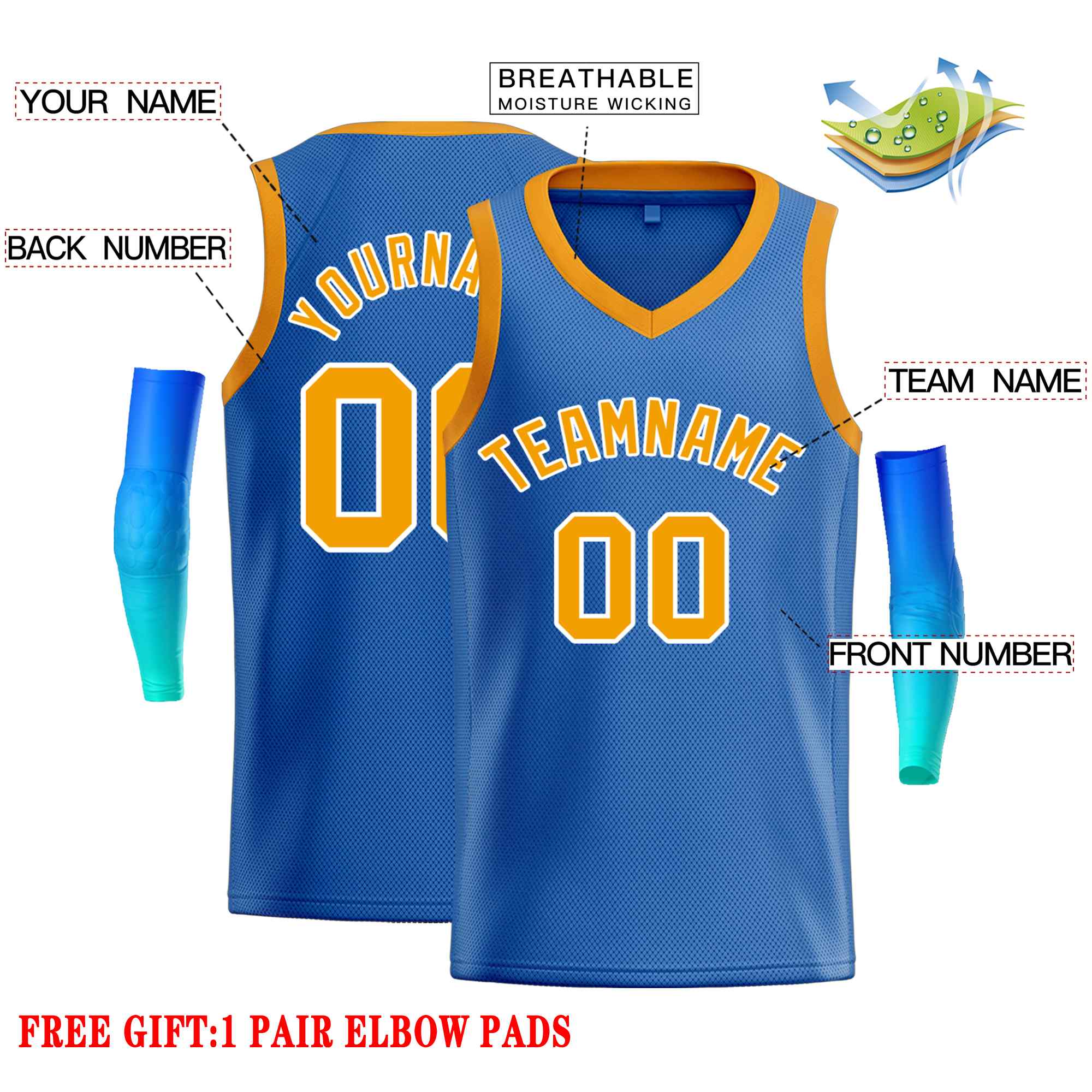 Custom Classic Tops Herren-Freizeit-Basketballtrikot
