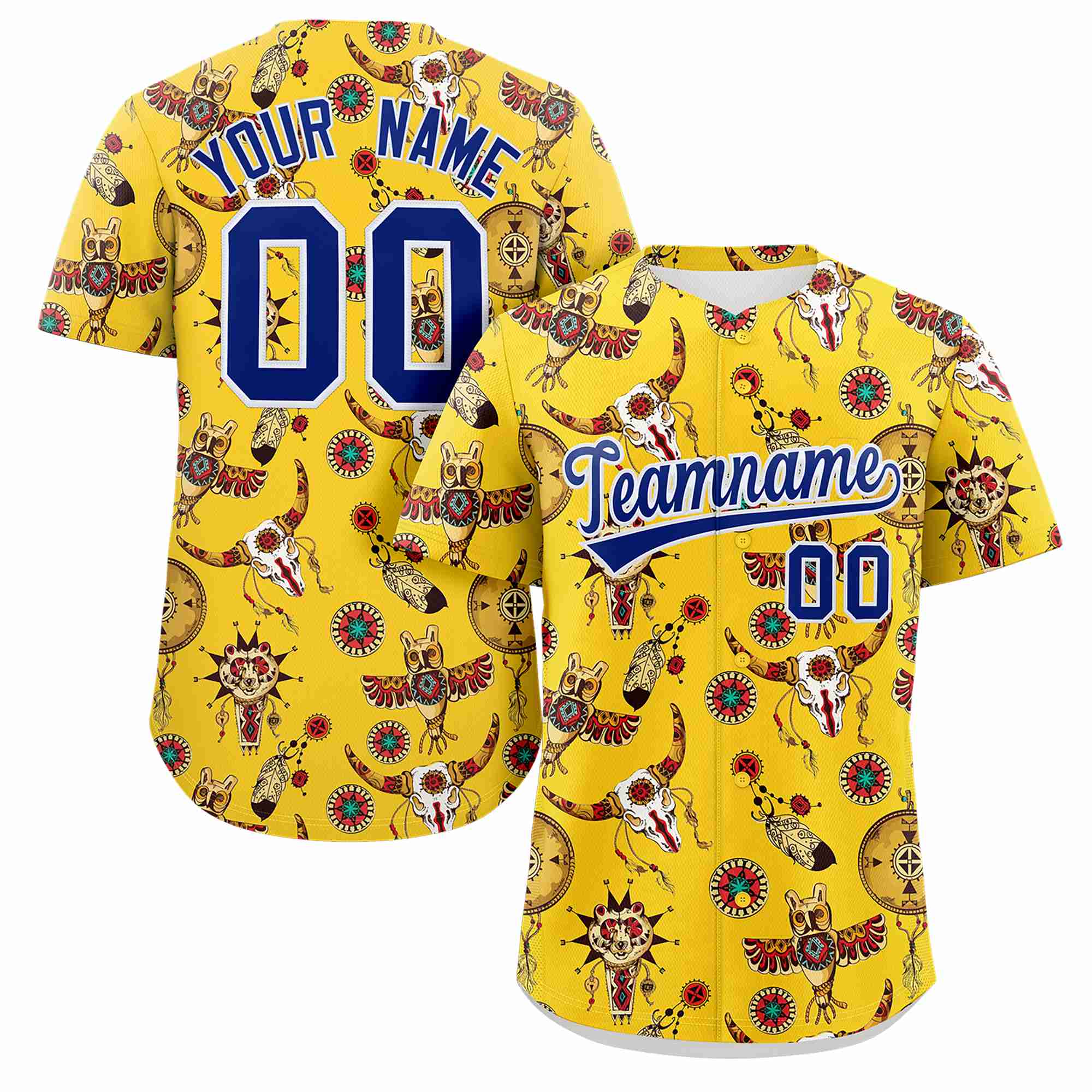 Benutzerdefiniertes 3D-Graffiti-Muster, personalisiertes Design, authentisches Baseball-Trikot