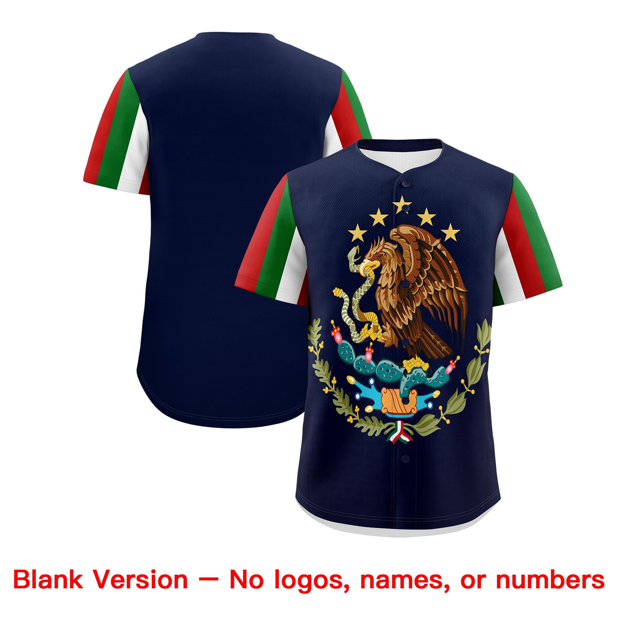 Benutzerdefiniertes Baseball-Trikot aus Stretchstoff mit Graffiti-Muster im mexikanischen Stil Benutzerdefiniertes Baseball-Trikot aus Stretchstoff mit Graffiti-Muster im mexikanischen Stil