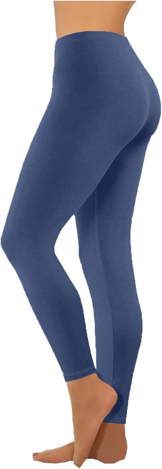 Yoga Pants Women Mid-Rise Compression Leggings Stretchy Butt Lift Capris Tights Jogger Gym Pants