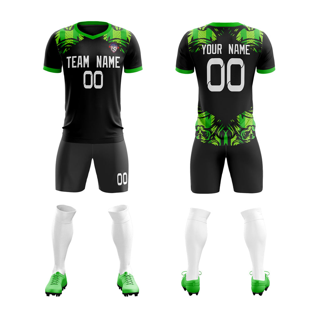 Maßgeschneiderte Soft-Trainingsuniform-Fußball-Sets-Trikots