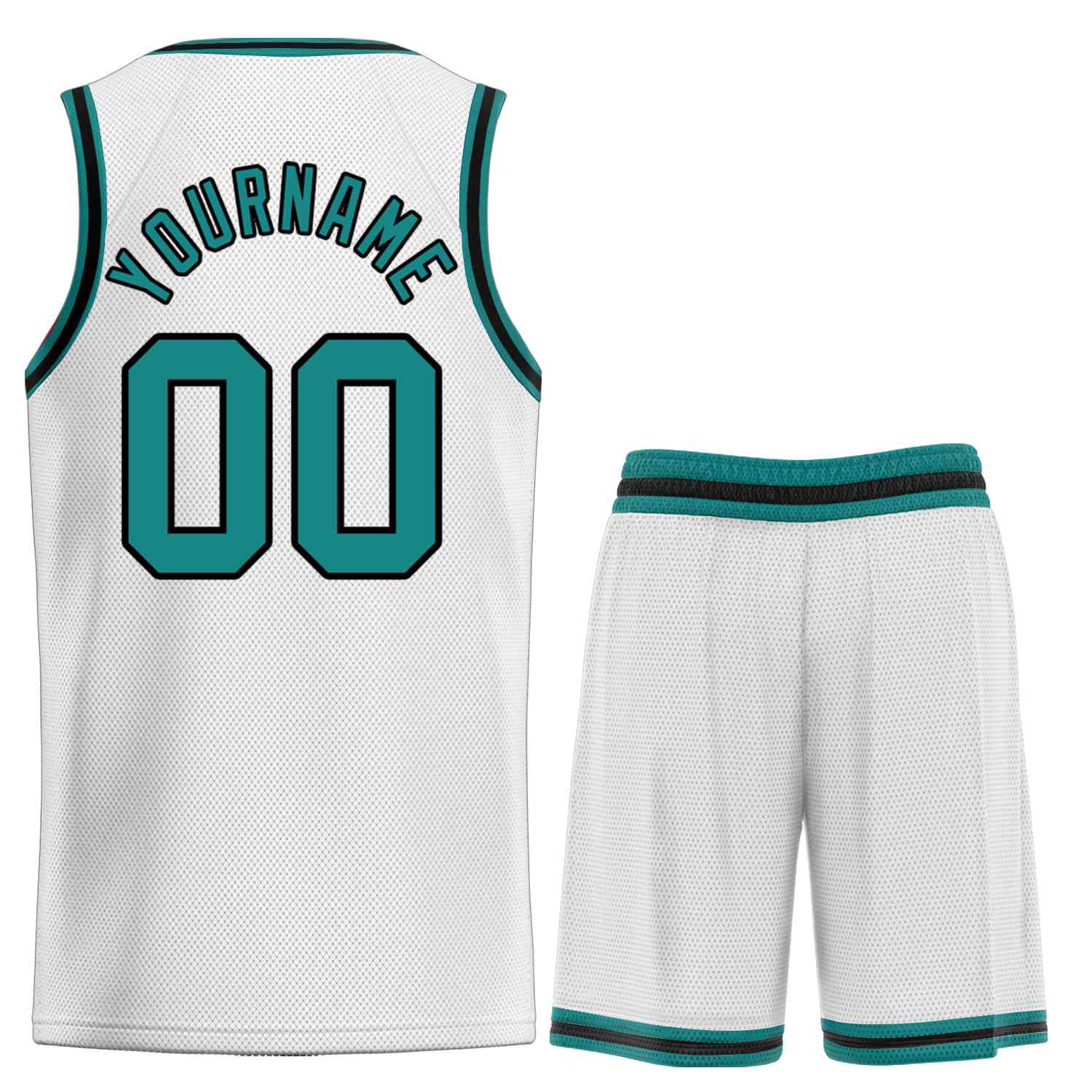 Custom Classic Sets gebogenes Basketballtrikot