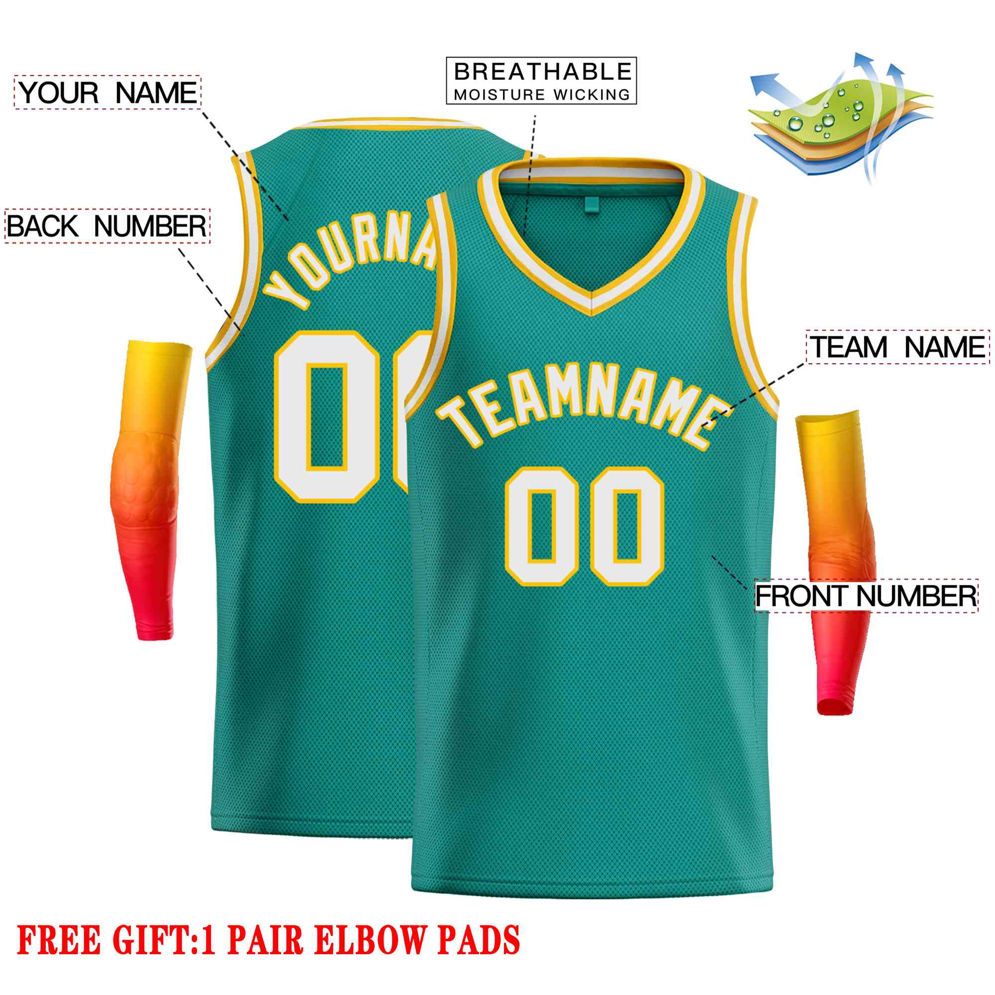 Custom Classic Tops Herren-Freizeit-Basketballtrikot
