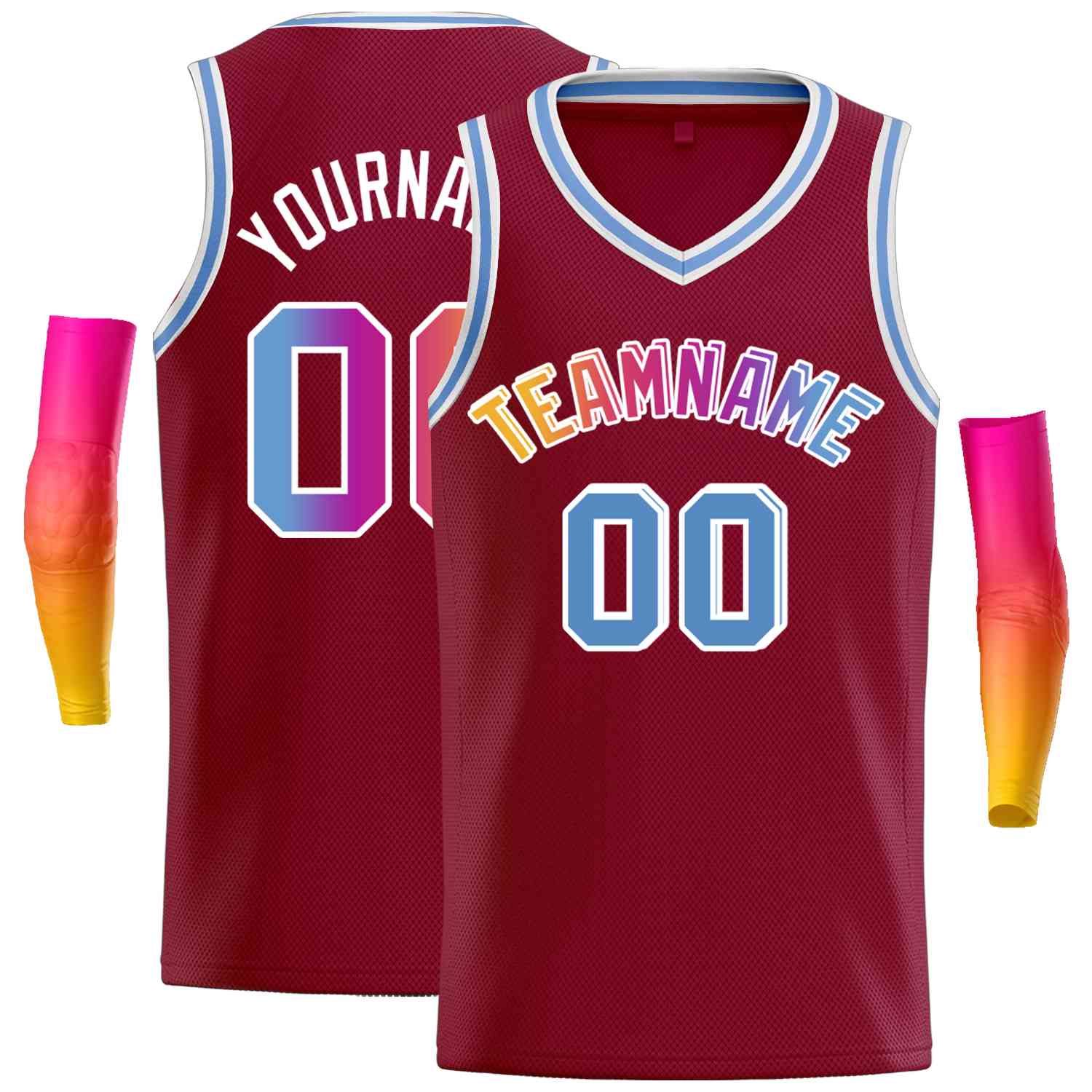 Custom Classic Tops Herren-Freizeit-Basketballtrikot