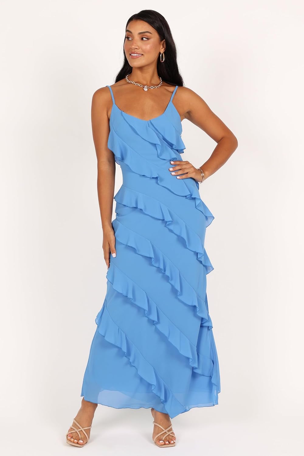 Women's Ciao Ruffles Maxi Dress
