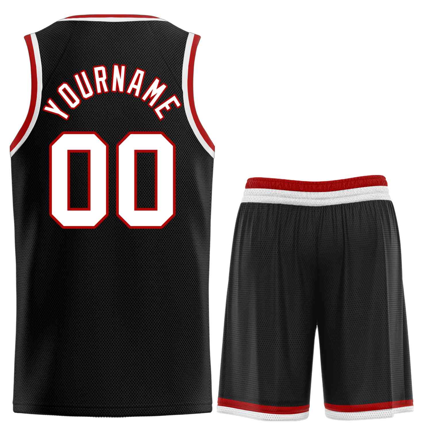 Custom Classic Sets gebogenes Basketballtrikot