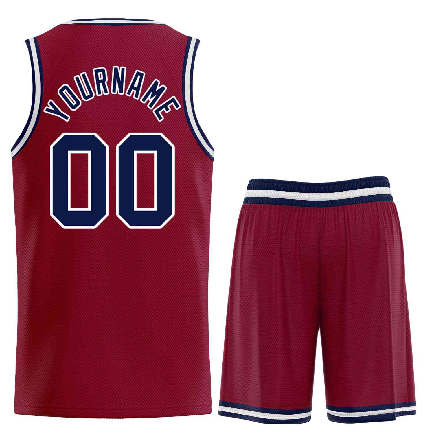 Custom Classic Sets gebogenes Basketballtrikot