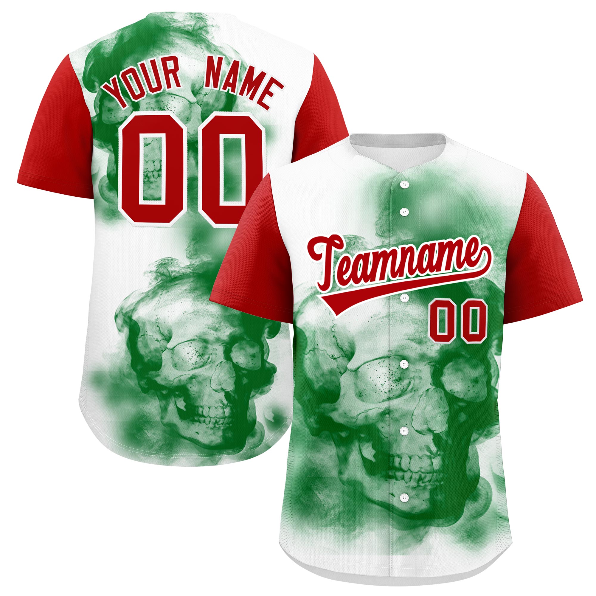 Benutzerdefiniertes Baseball-Trikot aus Stretchstoff mit Graffiti-Muster im mexikanischen Stil Benutzerdefiniertes Baseball-Trikot aus Stretchstoff mit Graffiti-Muster im mexikanischen Stil