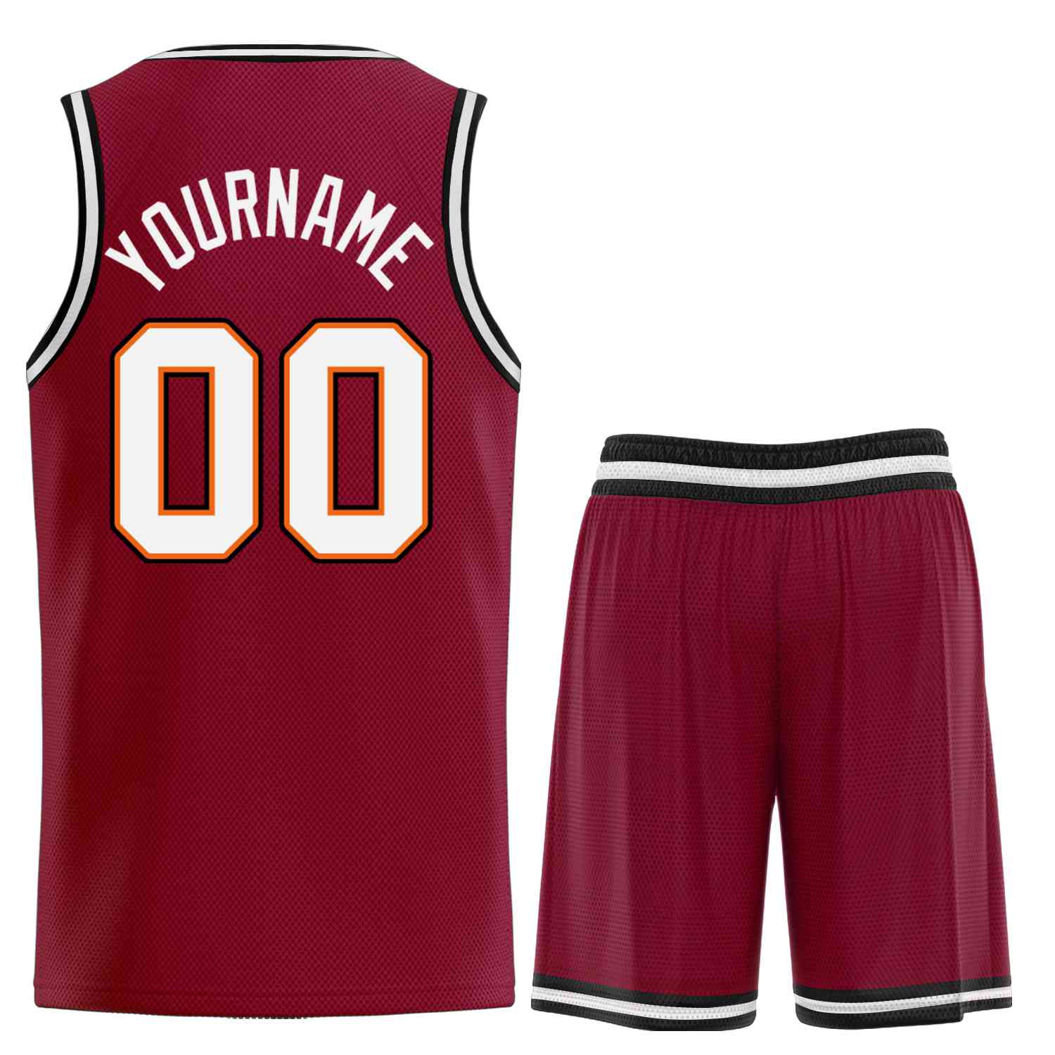 Custom Classic Sets gebogenes Basketballtrikot