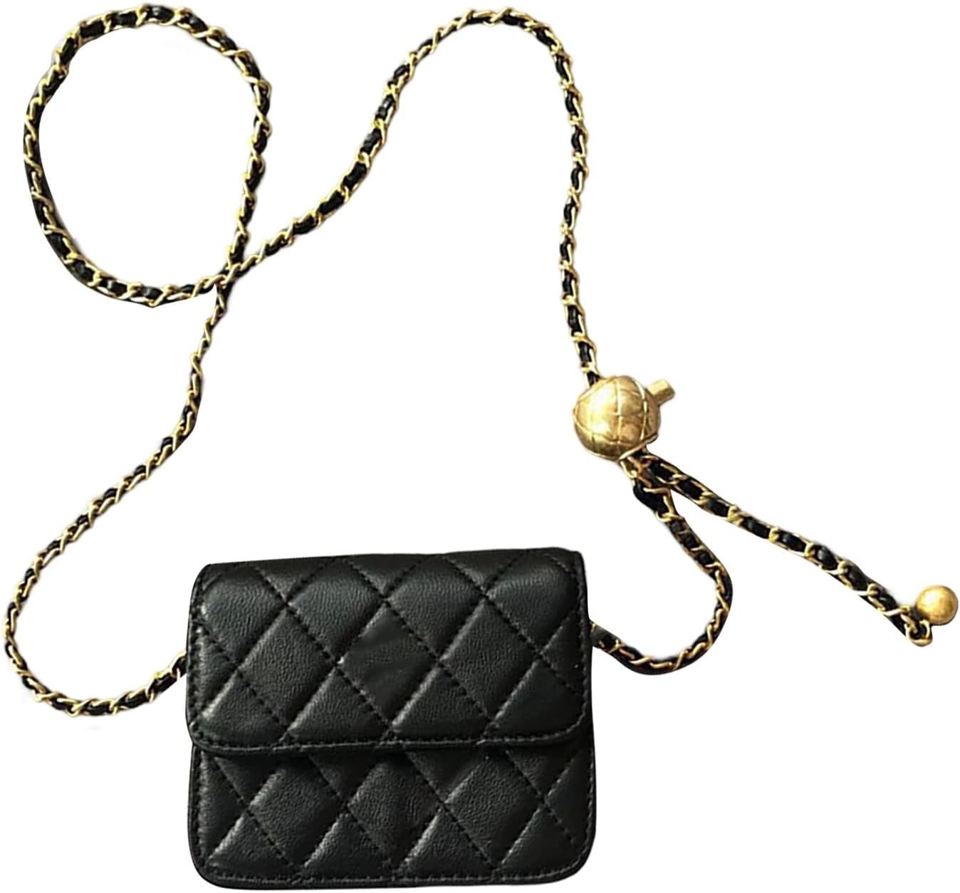 Small Crossbody Purse for Women Trendy Lightweight PU Leather Shoulder Bag Tote Bags Handbags Pouch with Chain Strap