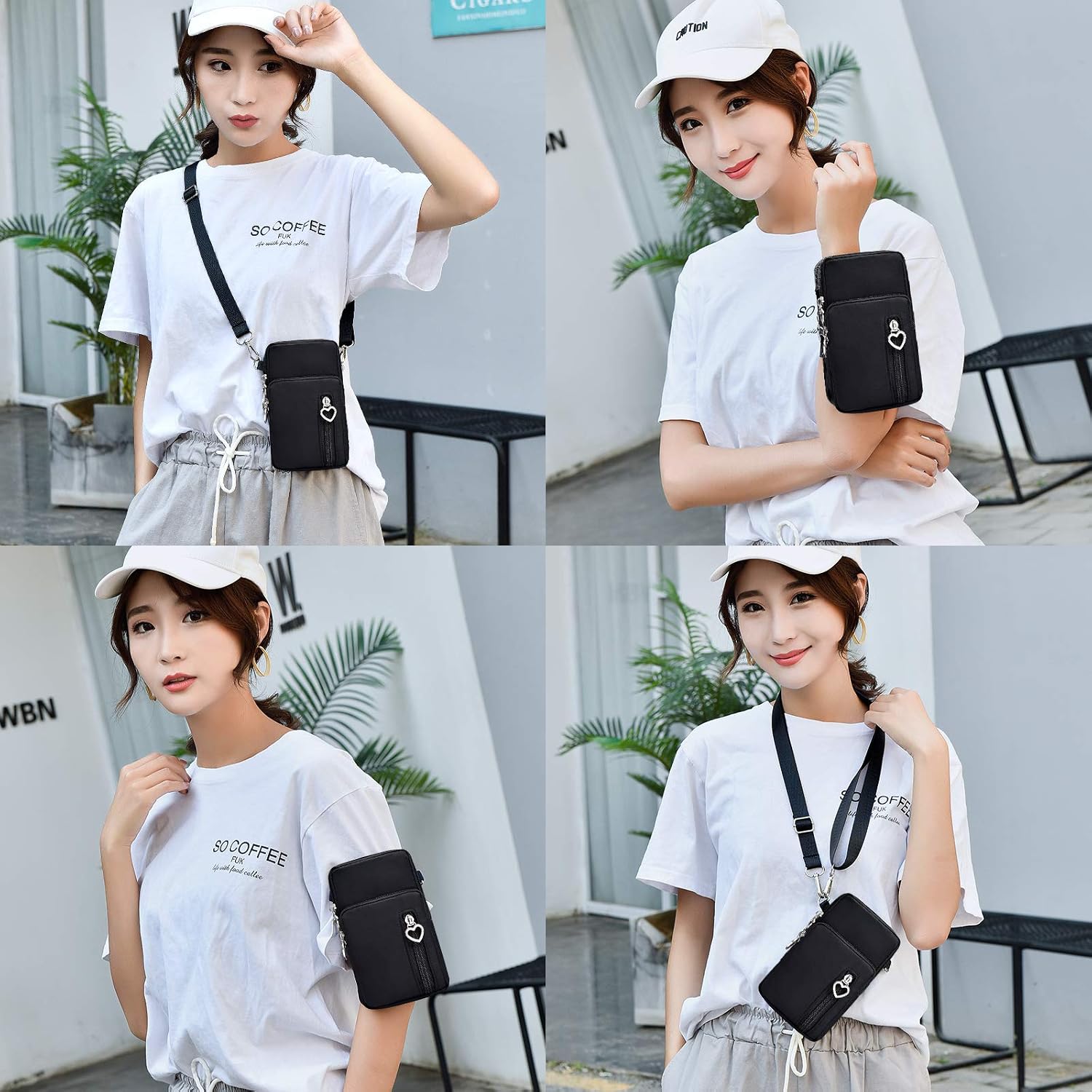 Women's Small Crossbody Cell Phone Purse with Wide Strap Women's Small Crossbody Cell Phone Purse with Wide Strap