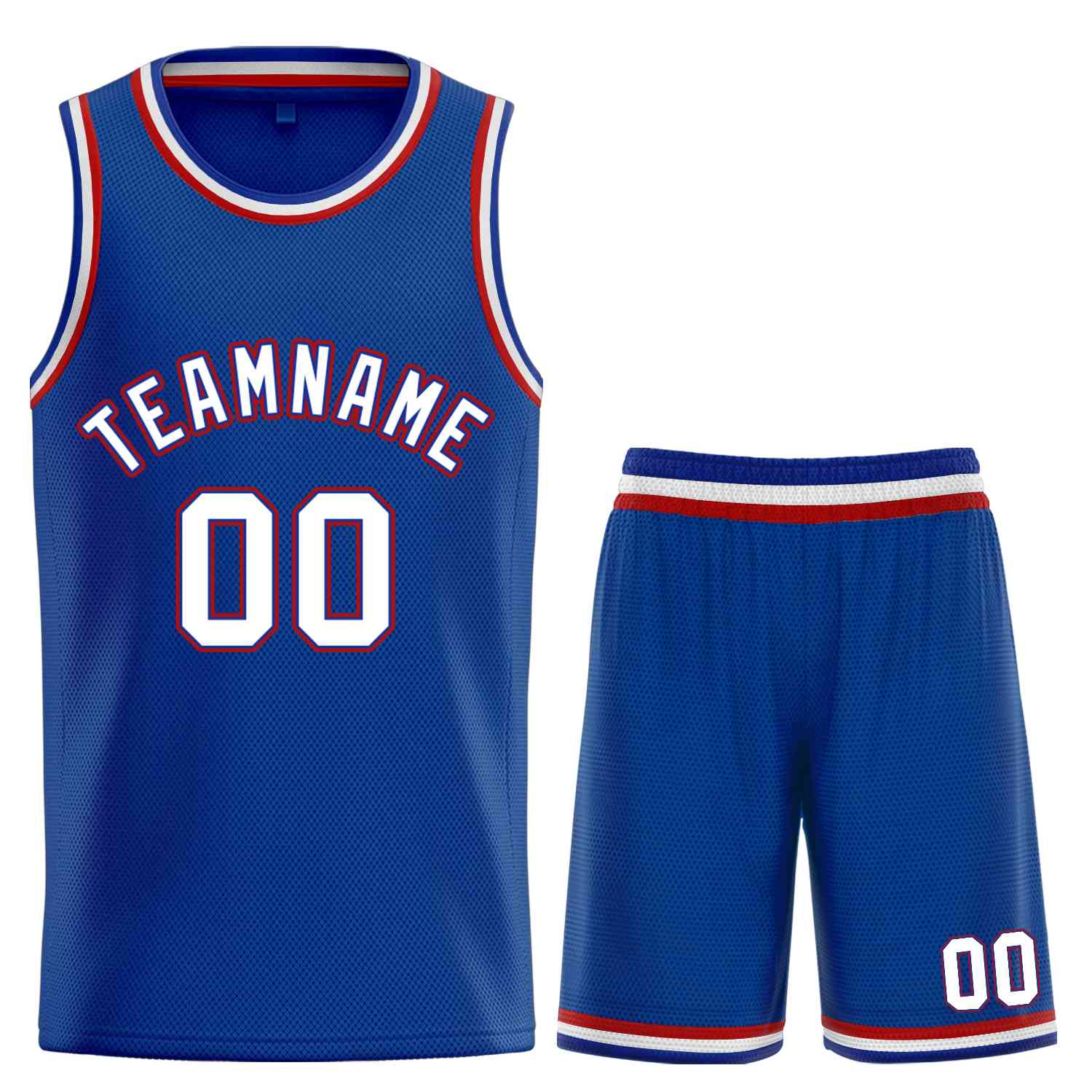 Custom Classic Sets gebogenes Basketballtrikot
