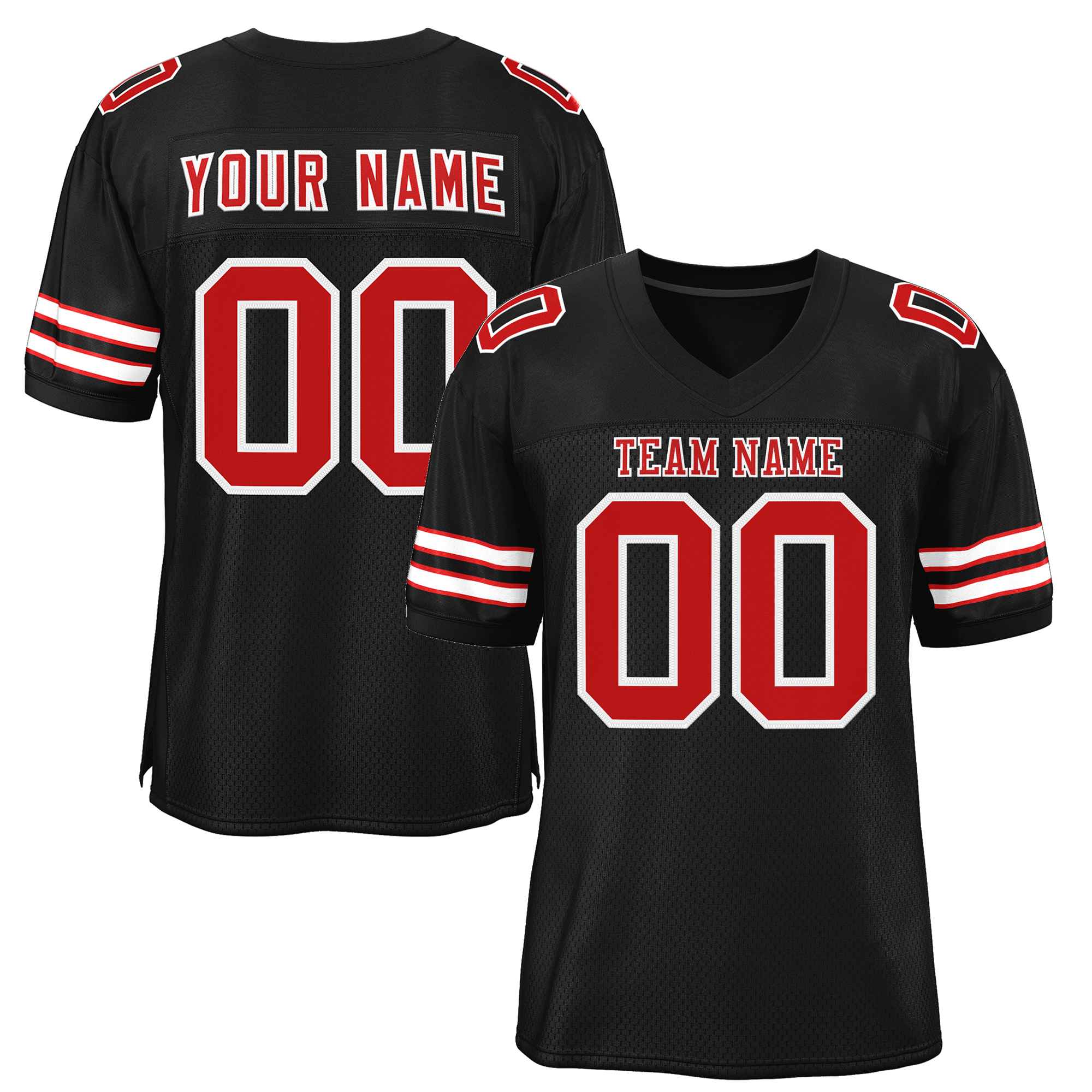 Maßgeschneidertes authentisches Fußballtrikot im klassischen Stil