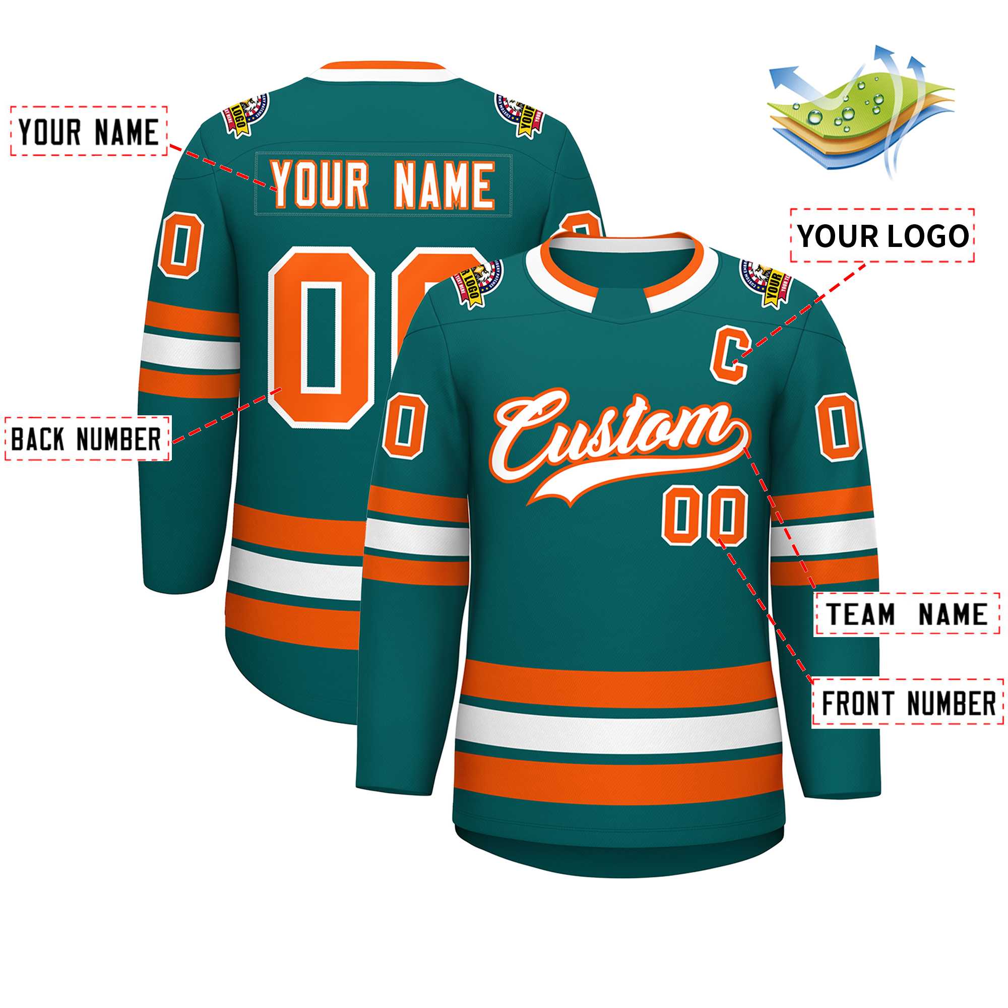 Custom Classic Style Hockey Jersey