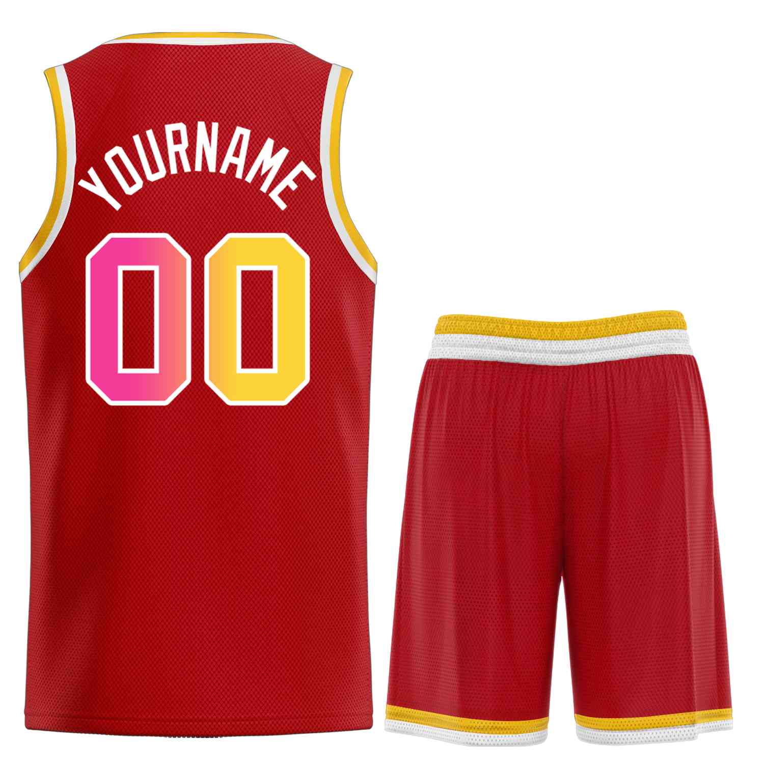 Custom Classic Sets gebogenes Basketballtrikot