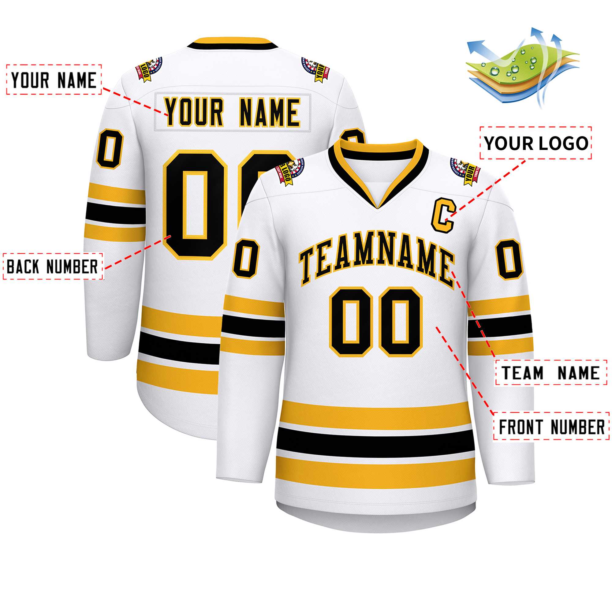 Custom Classic Style Hockey Jersey