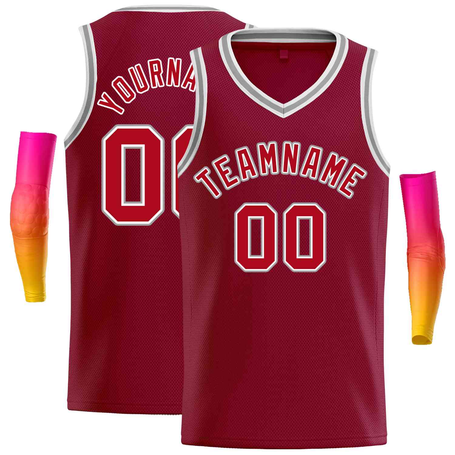 Custom Classic Tops Herren-Freizeit-Basketballtrikot
