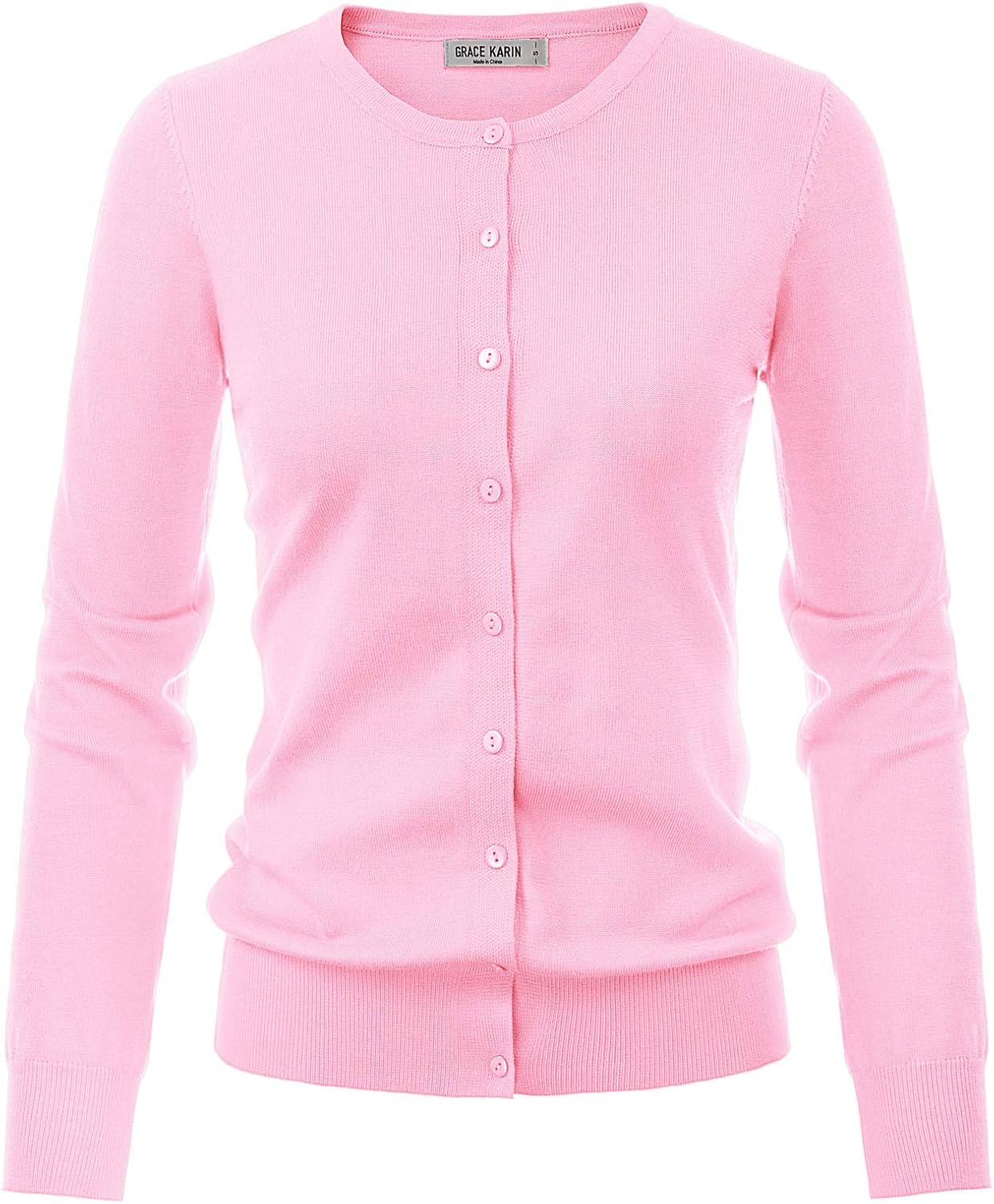 Womens Long Sleeve Knit Cardigan Sweaters Casual Open Front Button Down Cardigans Summer Outfits