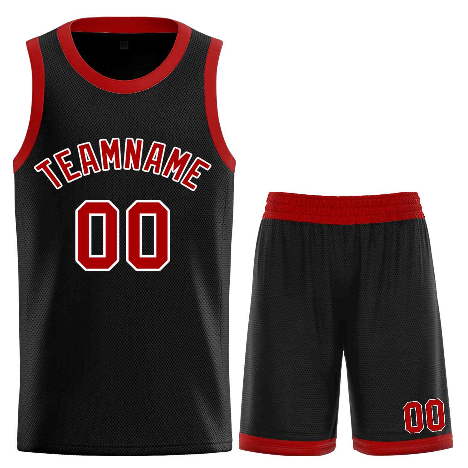 Custom Classic Sets gebogenes Basketballtrikot